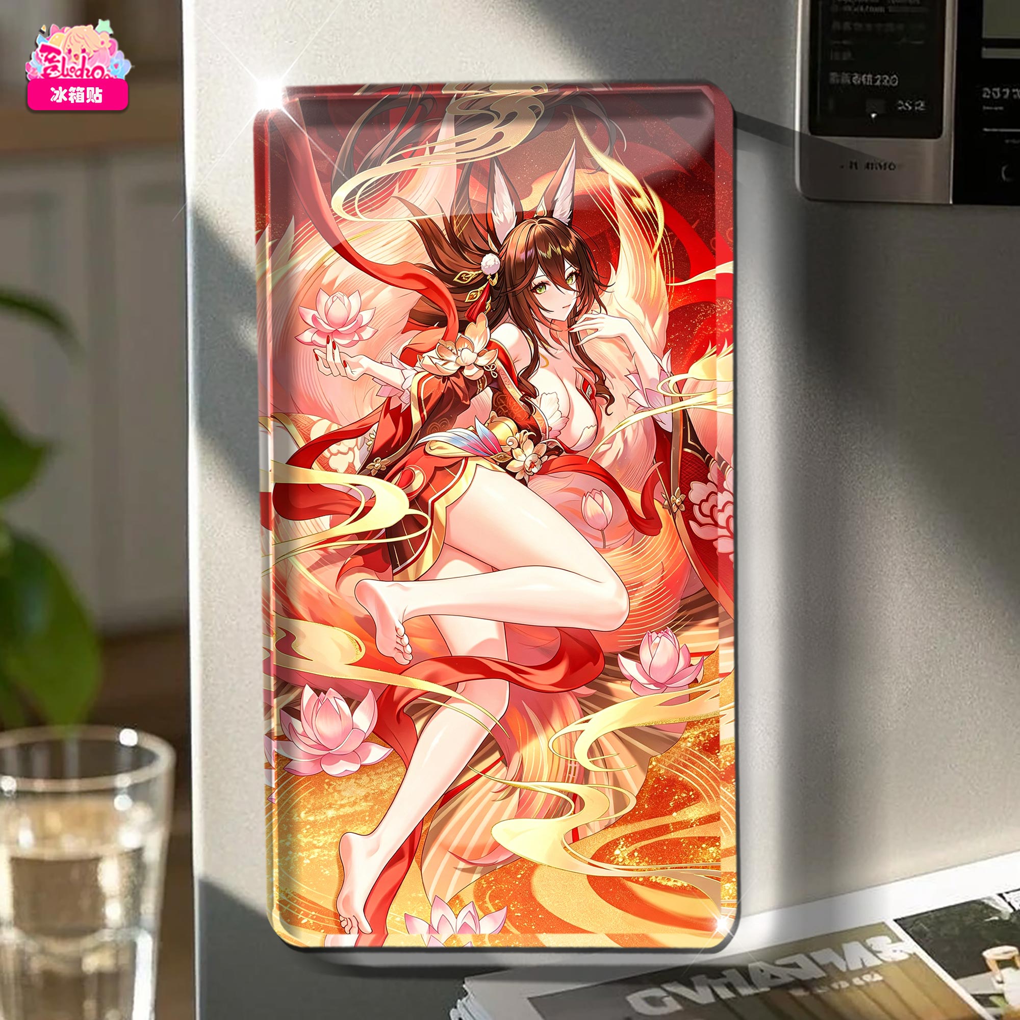 【預購】蓮花古韻 停雲 超清裝飾畫 X 阿喵畫社4