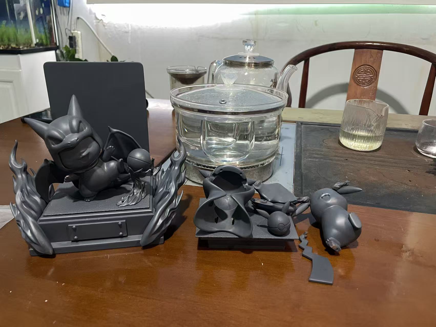 【售罄展示追加請私訊客服@toystationtw】寶可夢 雙版本 噴火龍披風皮卡丘 X Peak-Studio8