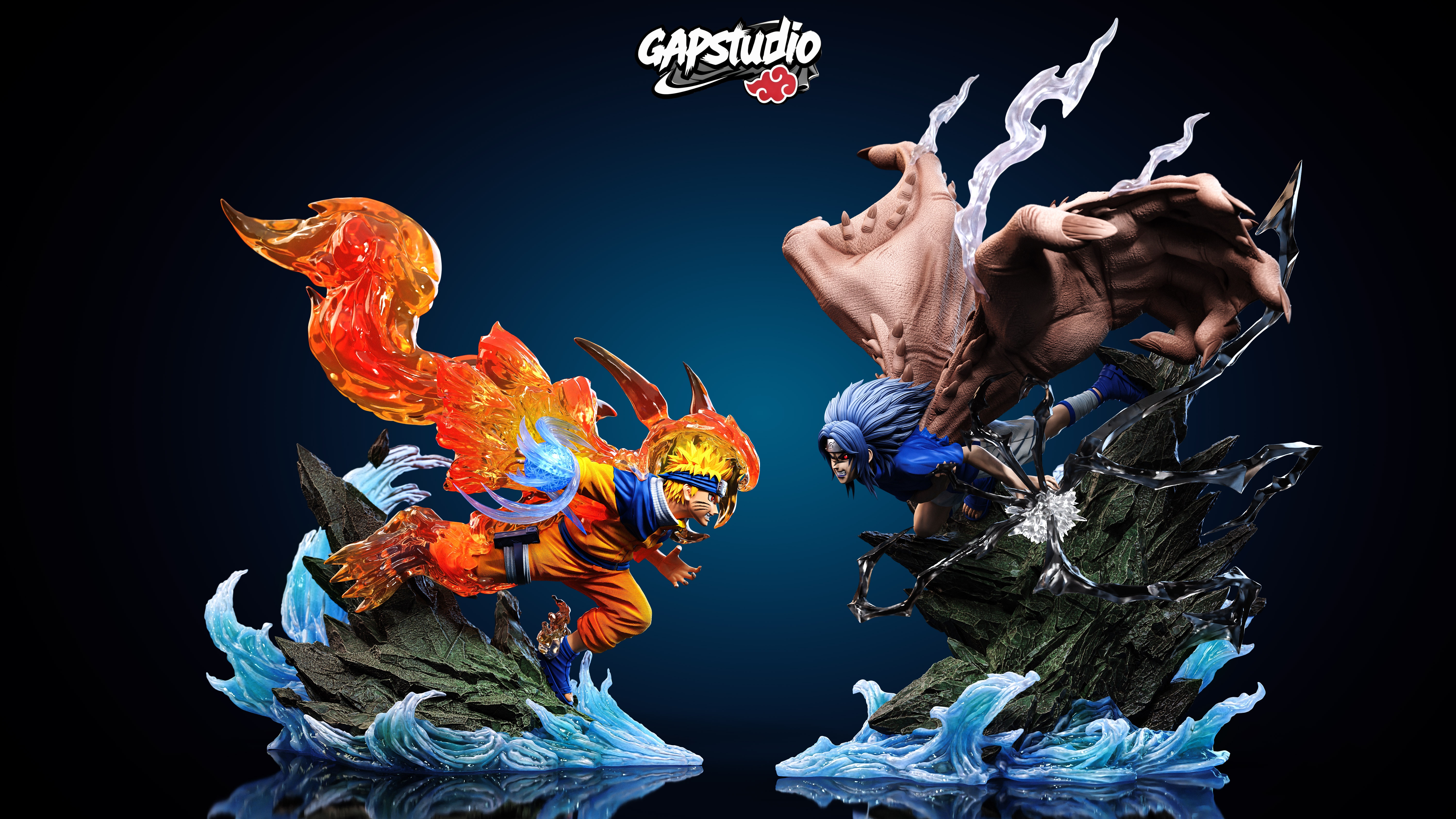 【預購】火影忍者 02 鳴人&佐助 X Gap-Studio7