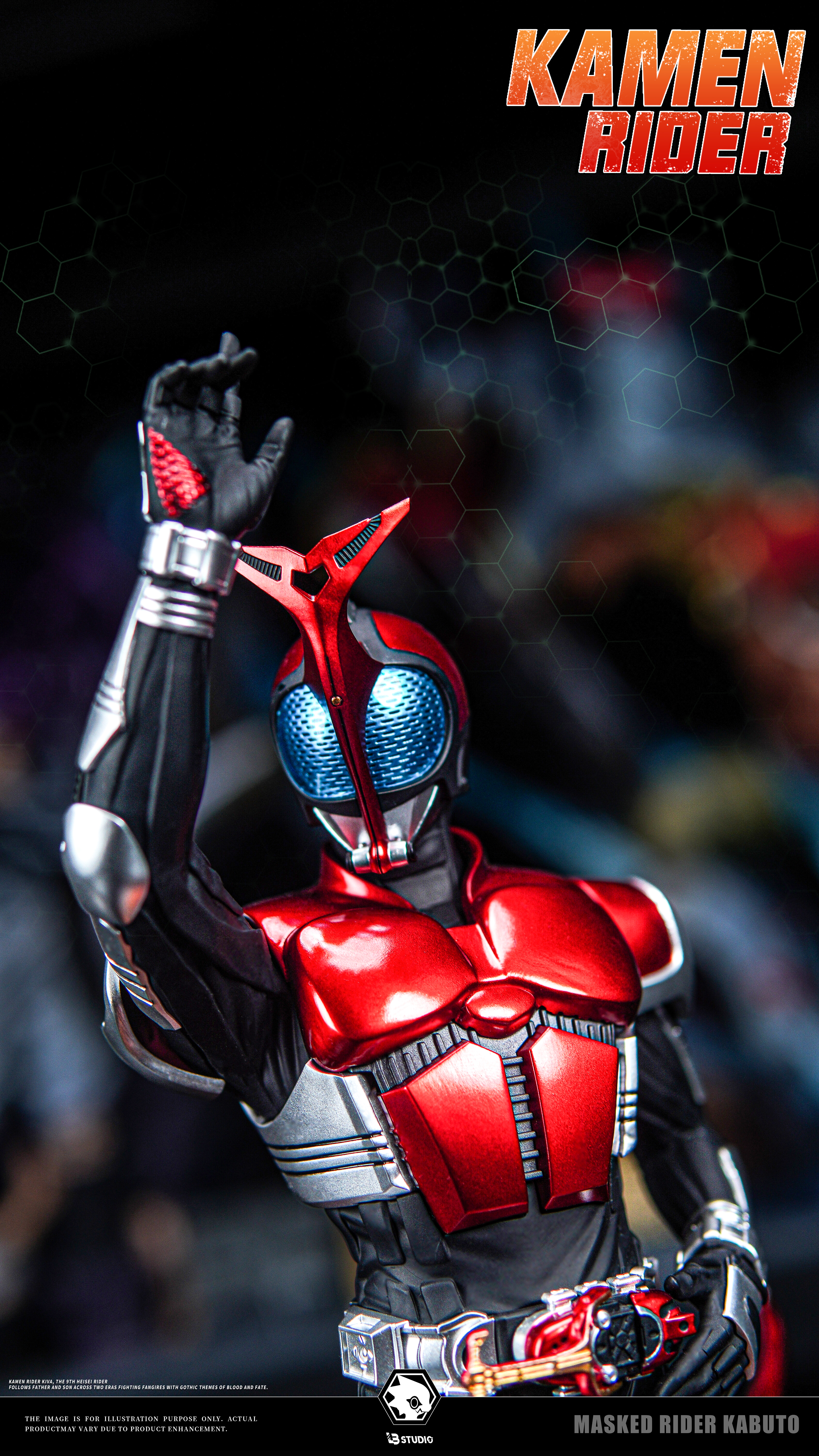 【售罄展示追加請私訊客服@toystationtw】假面騎士 甲鬥王 騎士形態 X LB-Studio6