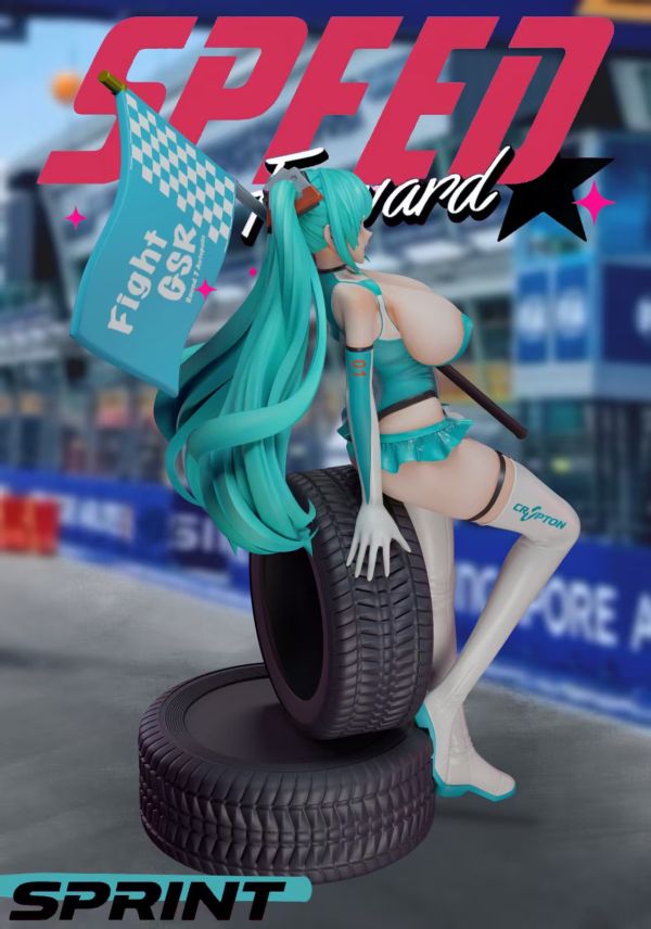 【現貨秒發】初音未來 賽車女郎初音 X SC-Studio6
