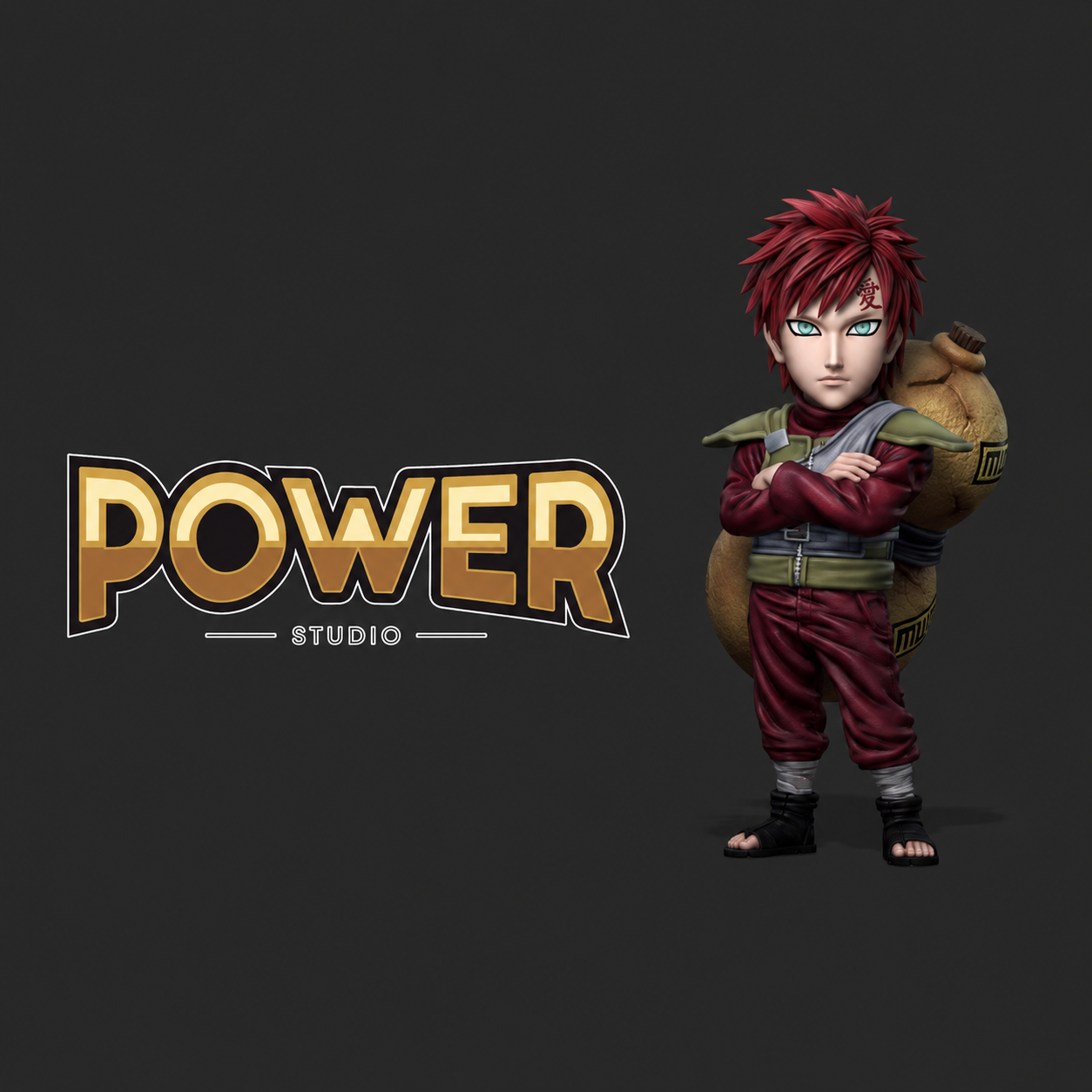 【預購】火影忍者 五影—我愛羅 X Power-Studio1
