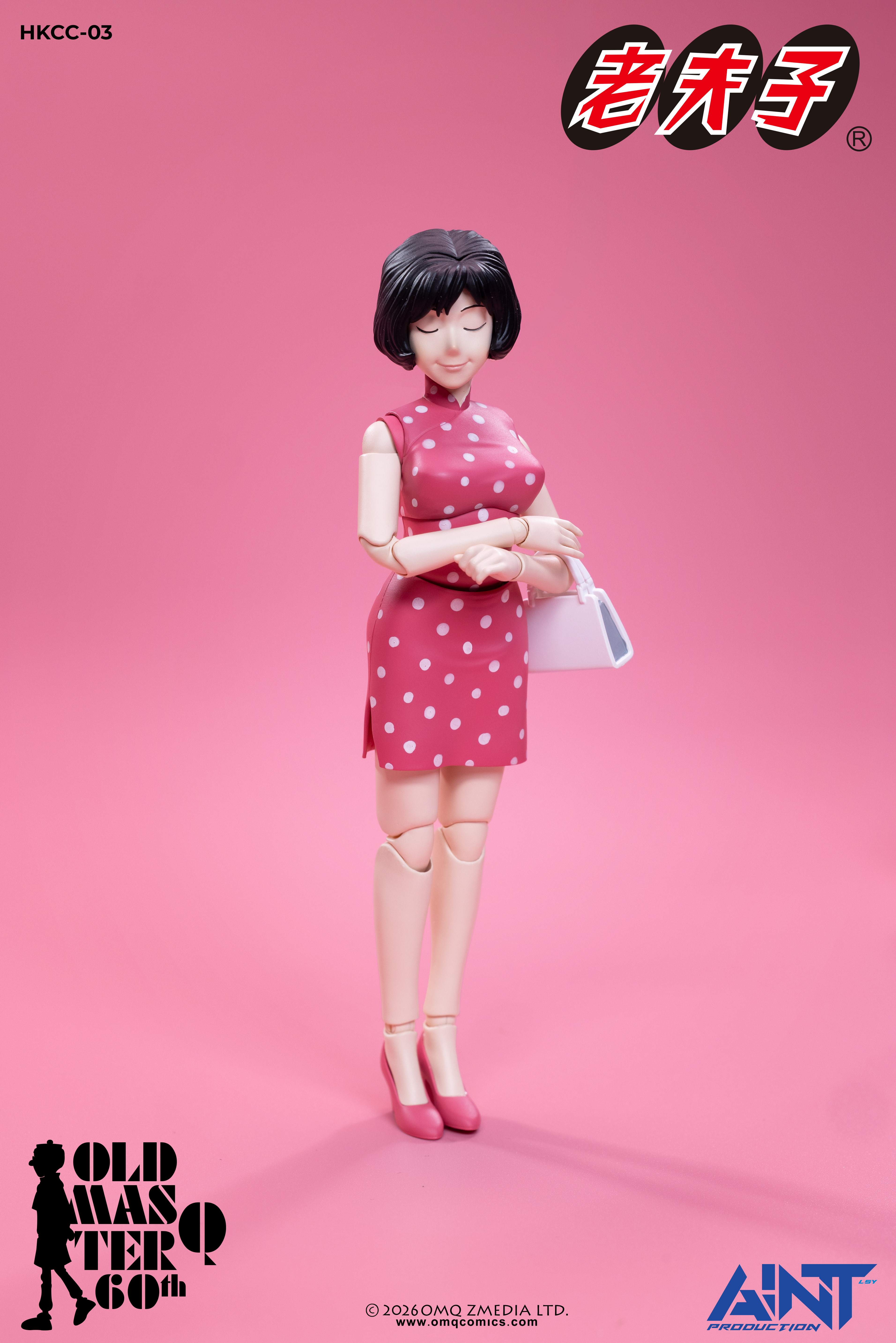 【售罄展示追加請私訊客服@toystationtw】老夫子60週年 HKCC-03 1/12秦先生及陳小姐套裝 X AINT Production11