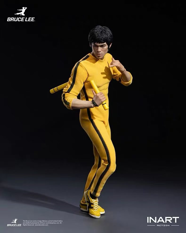 【預購】李小龍 雙版本 1/12可動人偶 X INART Action16