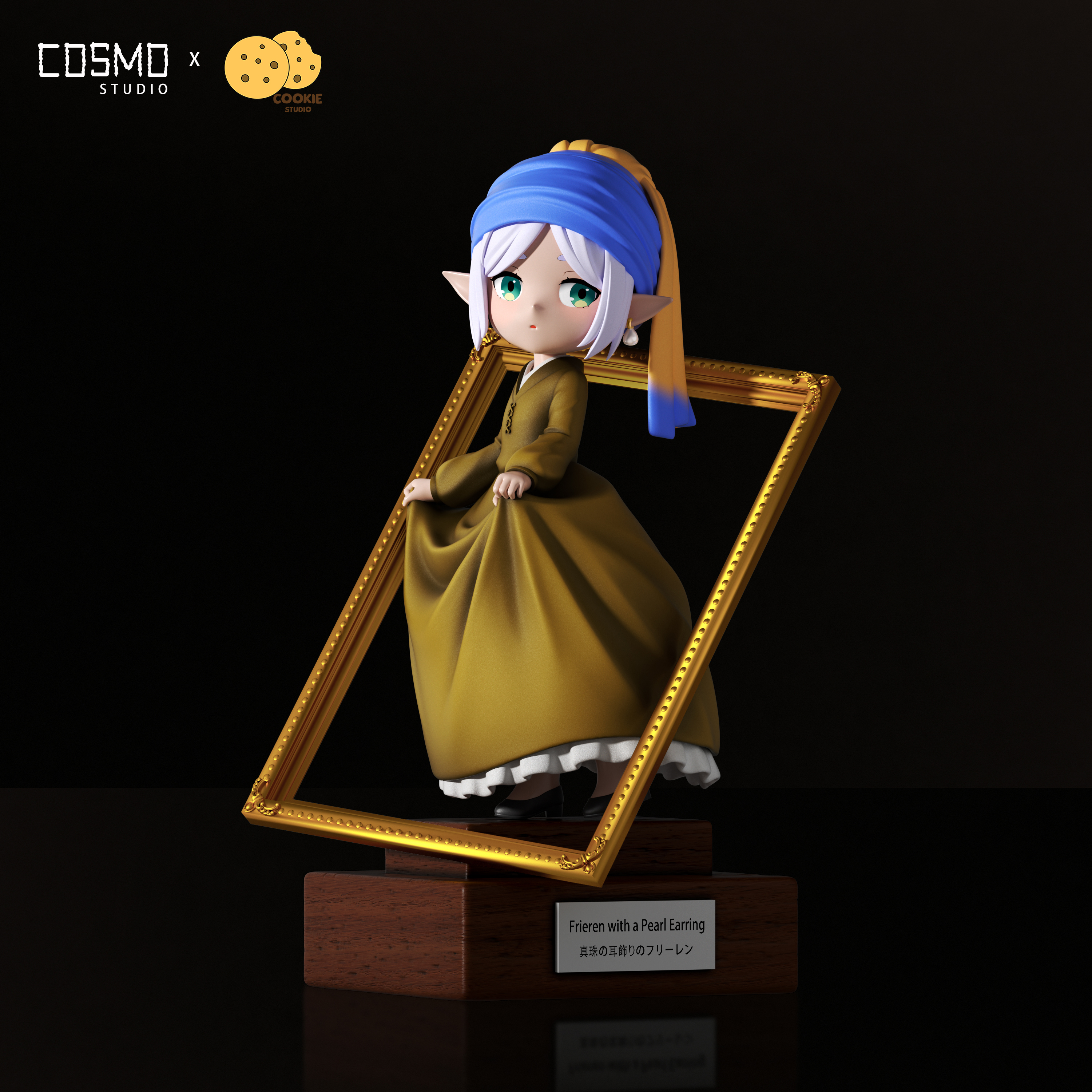 【預購】葬送的芙莉蓮 珍珠耳環少芙 X Cosmo+Cookie1