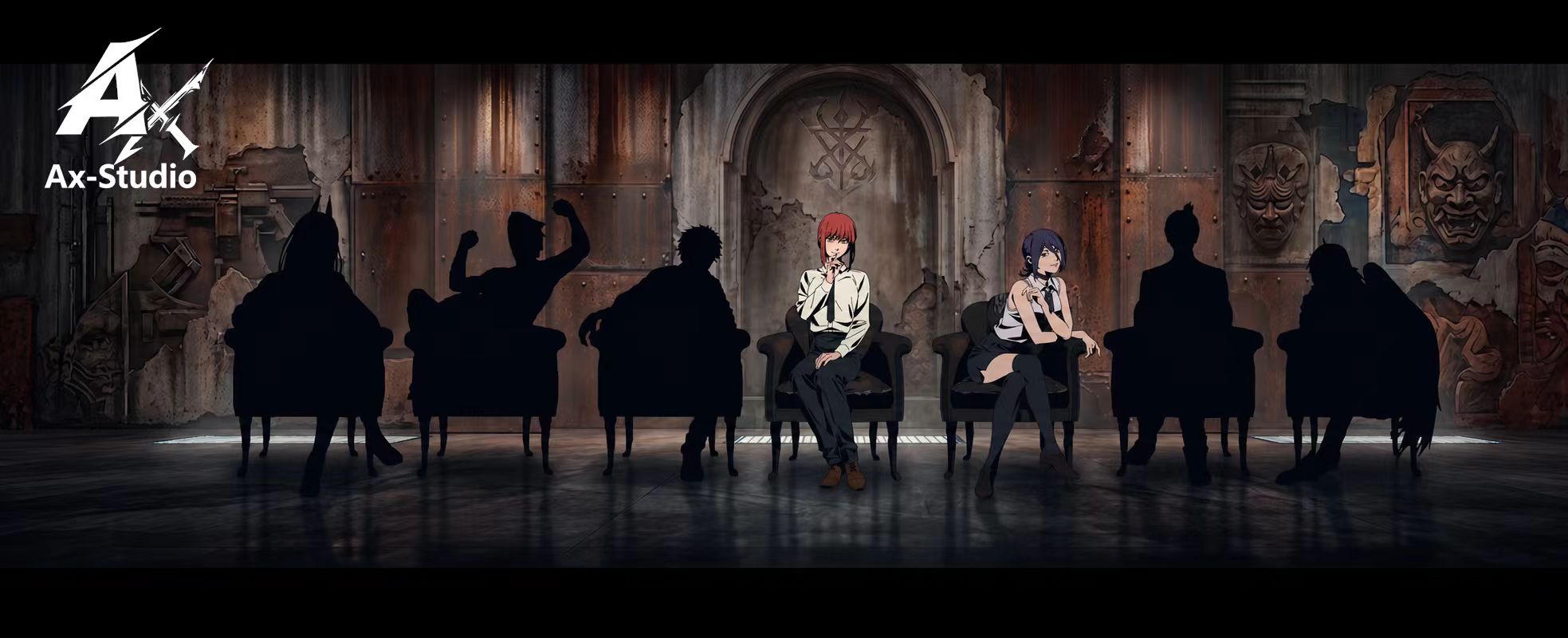 【預購】鏈鋸人 椅子系列第二彈 瑪奇瑪 X AX-Studio8