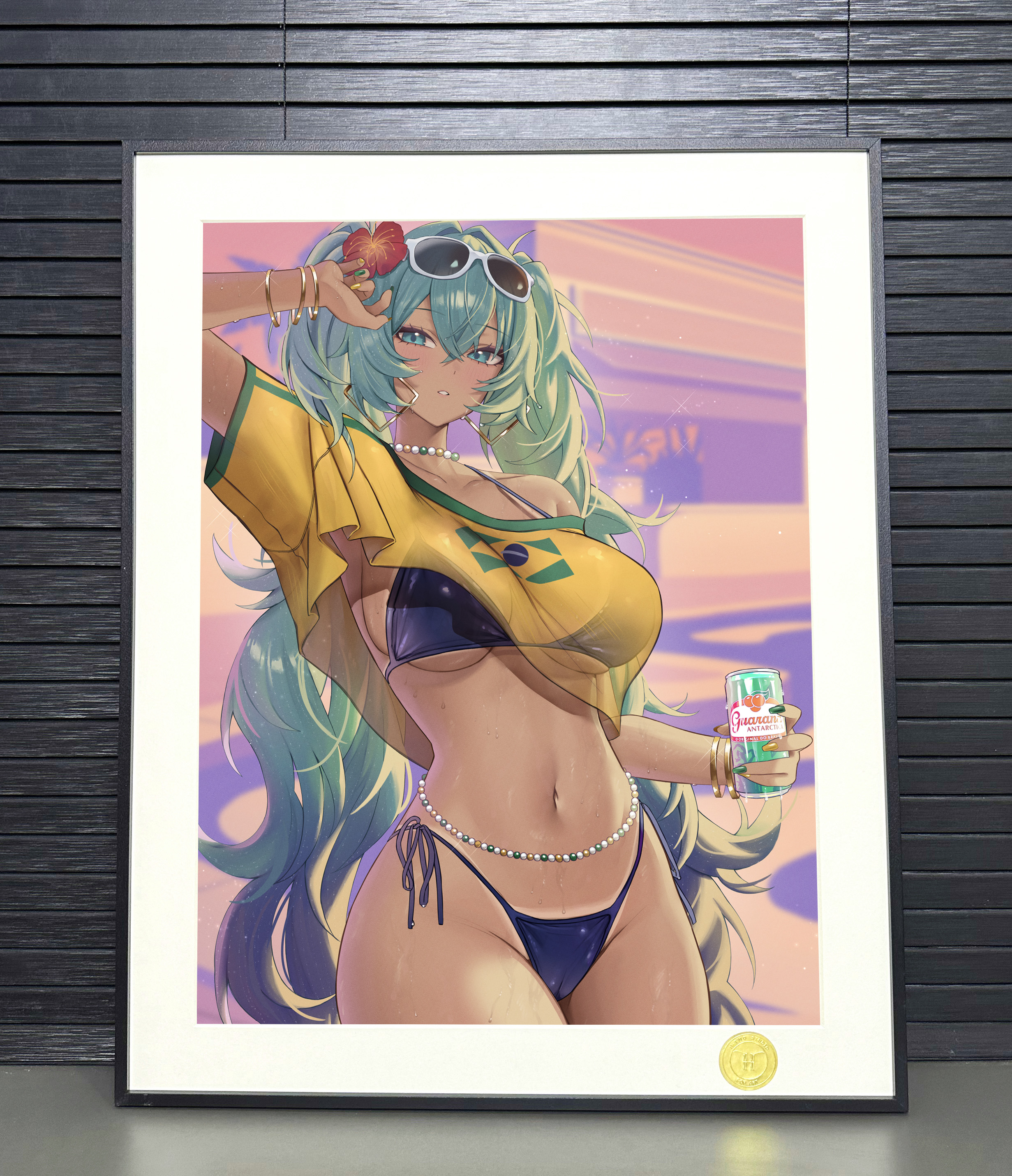 【預購】《GTA初音未來》動漫二次元裝飾畫 X H2工作室3