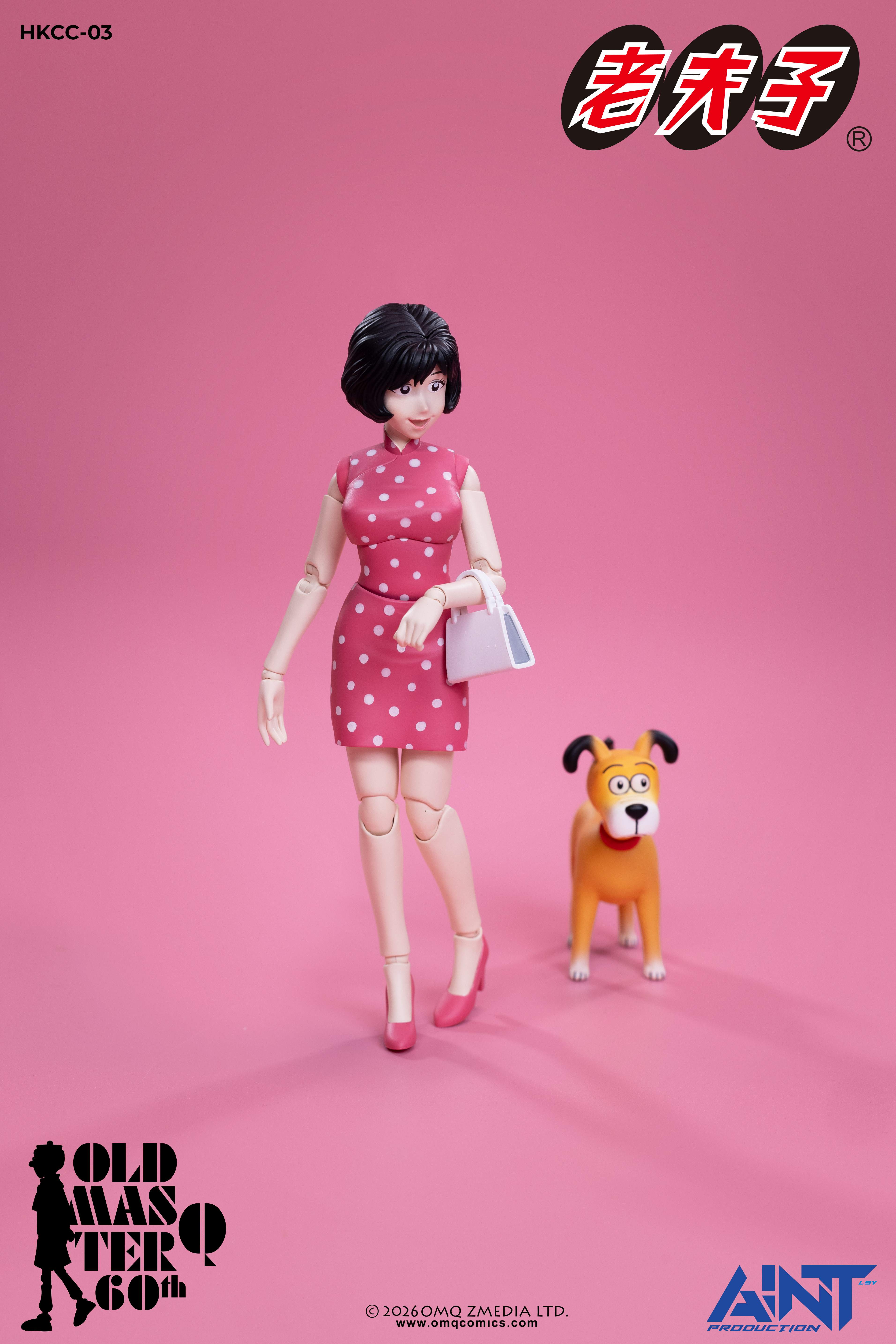 【售罄展示追加請私訊客服@toystationtw】老夫子60週年 HKCC-03 1/12秦先生及陳小姐套裝 X AINT Production12