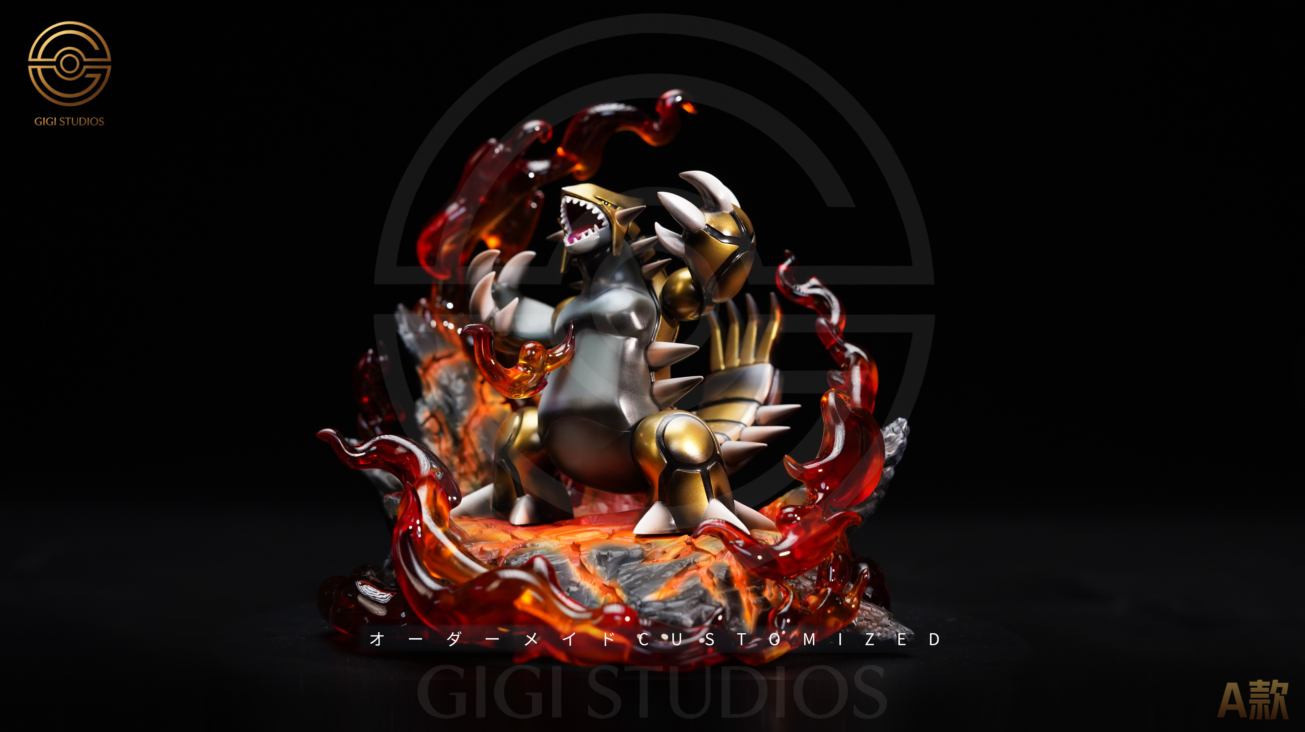 【預購】寶可夢 豐源三神-固拉多 X GIGI studio1