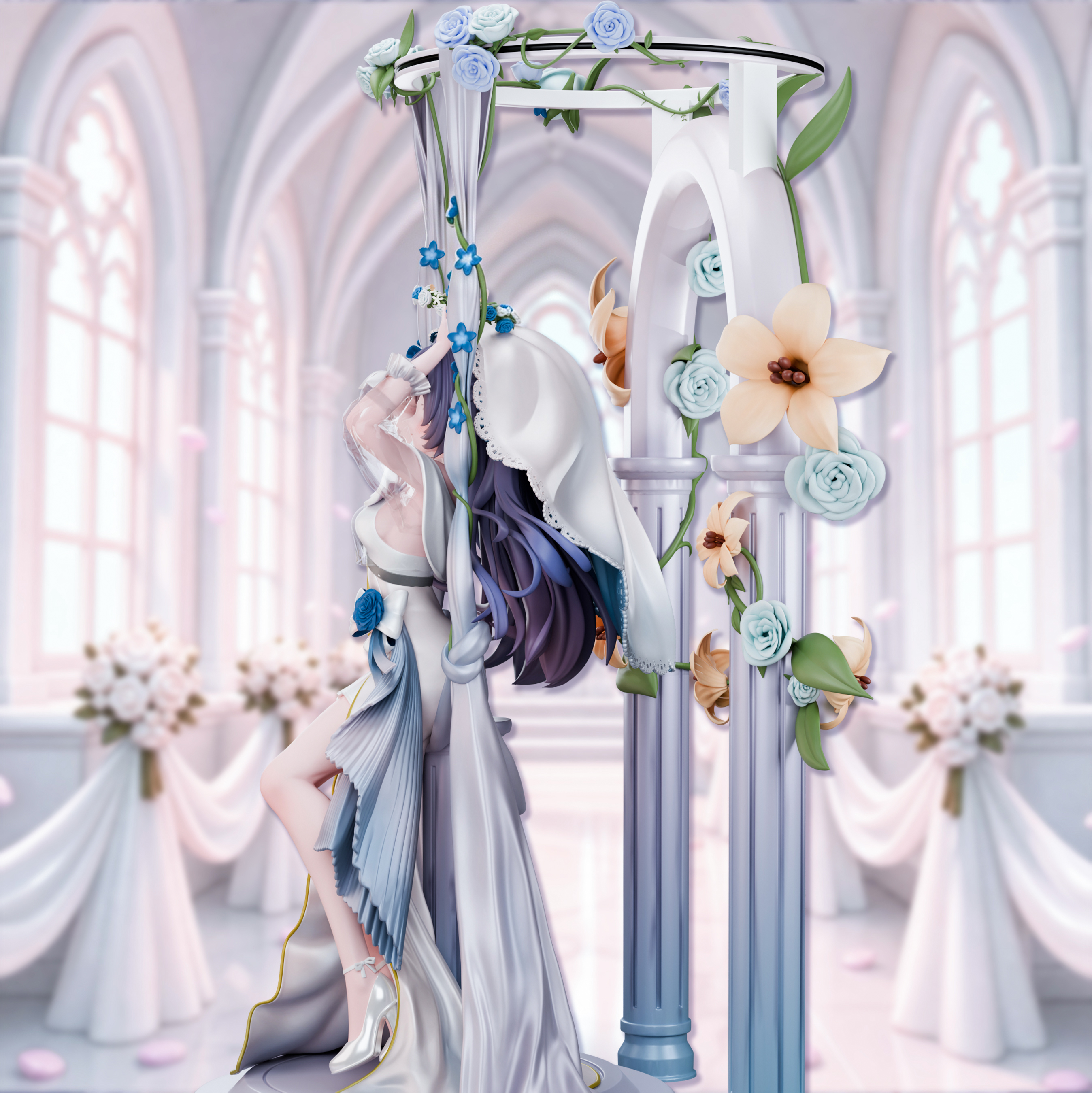 【預購】蔚藍檔案 香水百合之誓Ver. 純白誓約第9彈·花嫁小優 X Alice213
