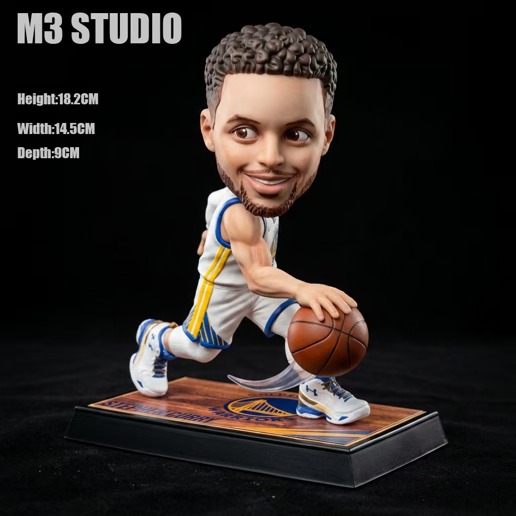 【預購】NBA 庫裏 突破運球 潮玩 Q版 GK 模型 手辦 擺件 X M3 工作室 3