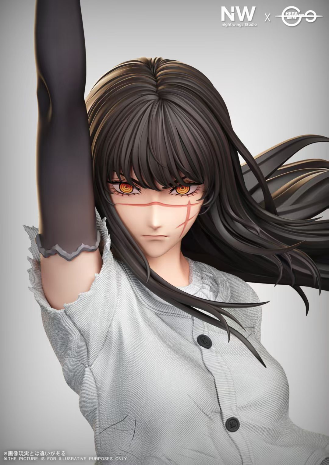 【預購】鏈鋸人 戰爭惡魔——三鷹夜 X Night Wing Studio & Hera Studio 7