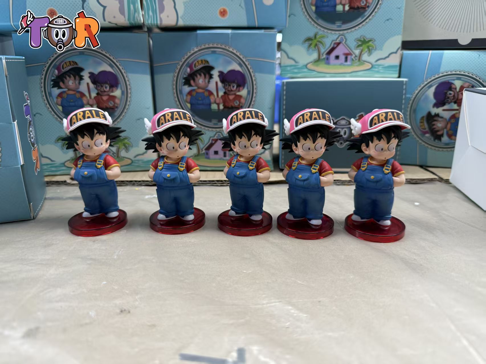 【售罄展示追加請私訊客服@toystationtw】怪博士與機器娃娃+七龍珠 小悟空系列007 悟空cos阿拉蕾 X TOR-Studio9