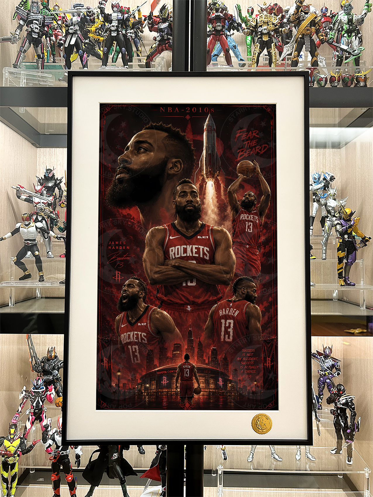 【預購】NBA《王朝-哈登》裝飾畫 X 星空工作室2