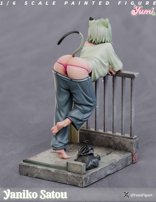 【預購】尼古丁喵喵-佐藤雅妮子 X Yumi figure7