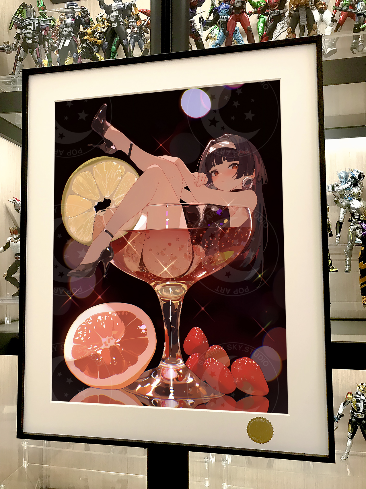 【預購】絕區零《雞尾酒耀嘉音》動漫裝飾畫 X 星空工作室2