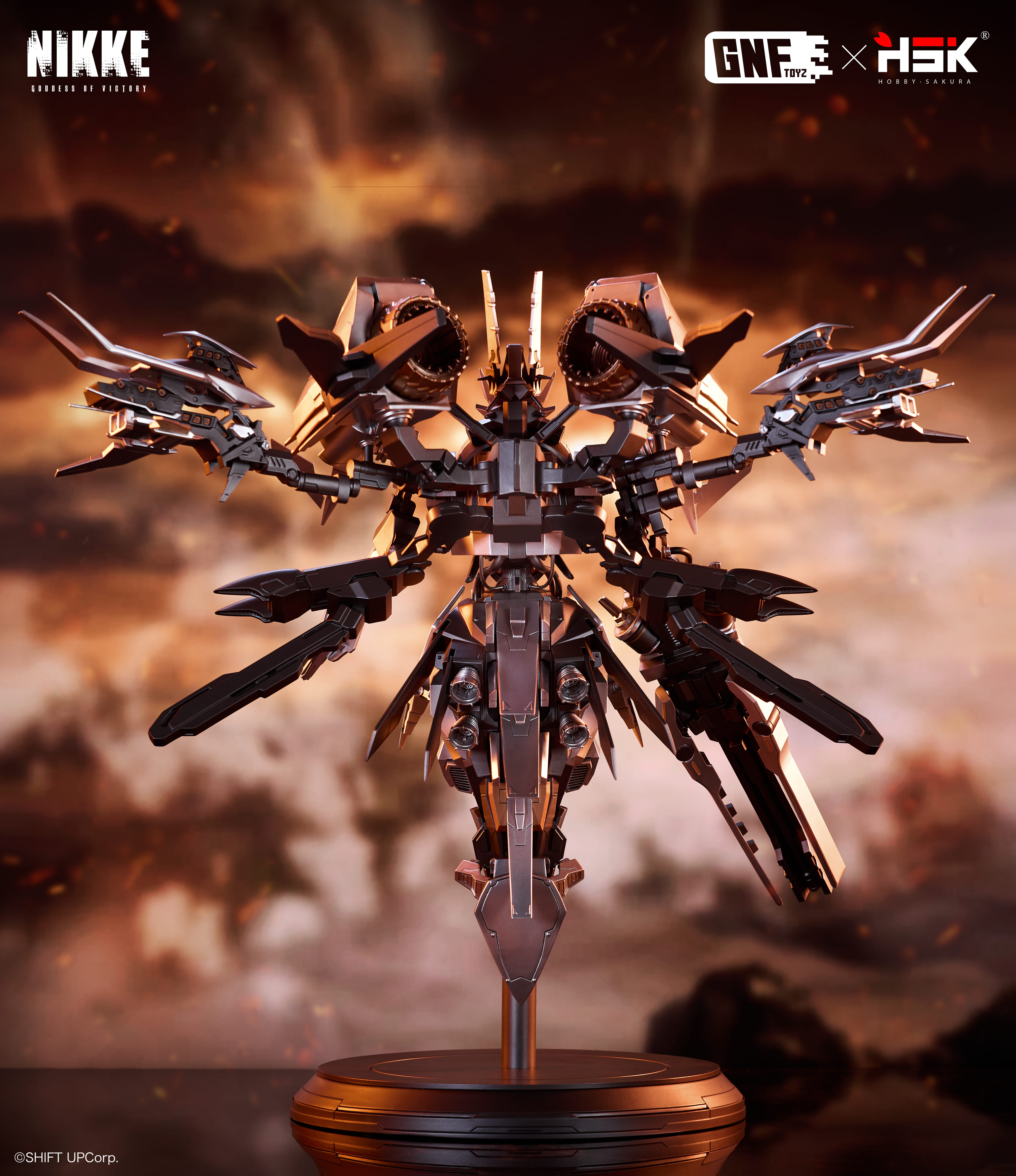 【預購】NIKKE勝利の女神 機甲-神罰 X GNFTOYZ+Hobbysakura5