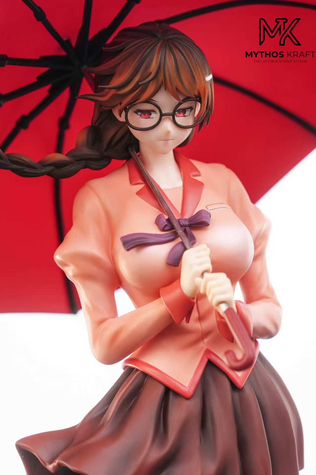 【預購】TSUBASA HANEKAWA 物語系列 人氣角色 羽川翼 1/6 比例雕像 X Mythos Kraft Studio5