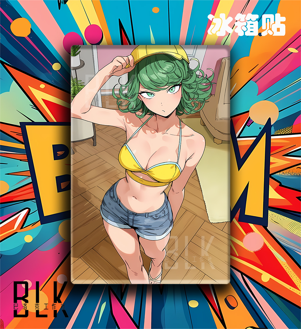 【預購】一拳超人《龍卷日常》動漫裝飾畫&冰箱貼 X 巴洛克工作室3