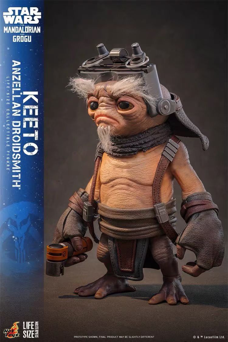 【預購】星際大戰《曼達洛人與古古》可動 LMS018 基托 安澤爾機器人專家 X HotToys(HT)6