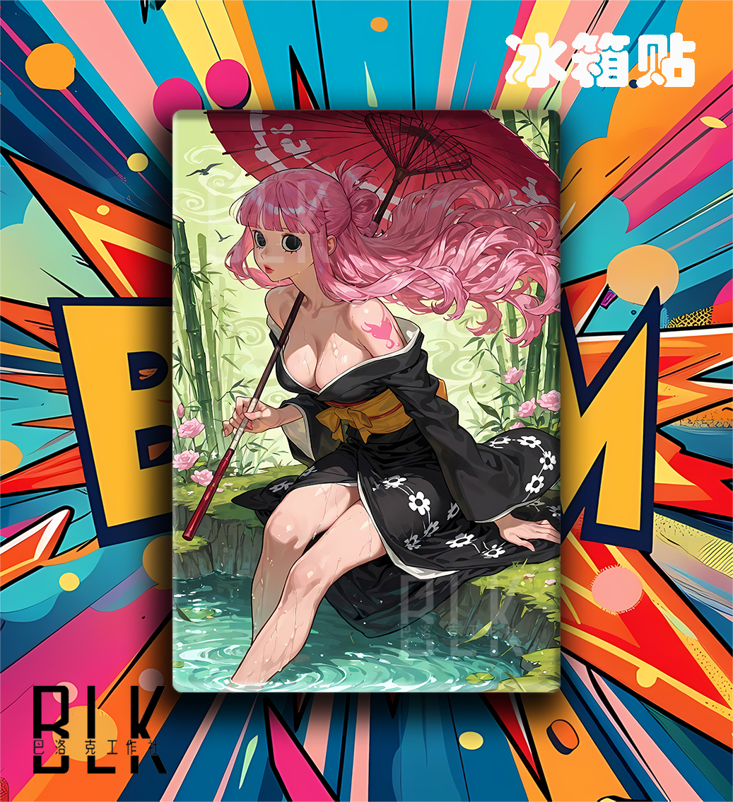 【預購】海賊王《和風佩羅娜》裝飾畫&冰箱貼 X 巴洛克工作室4