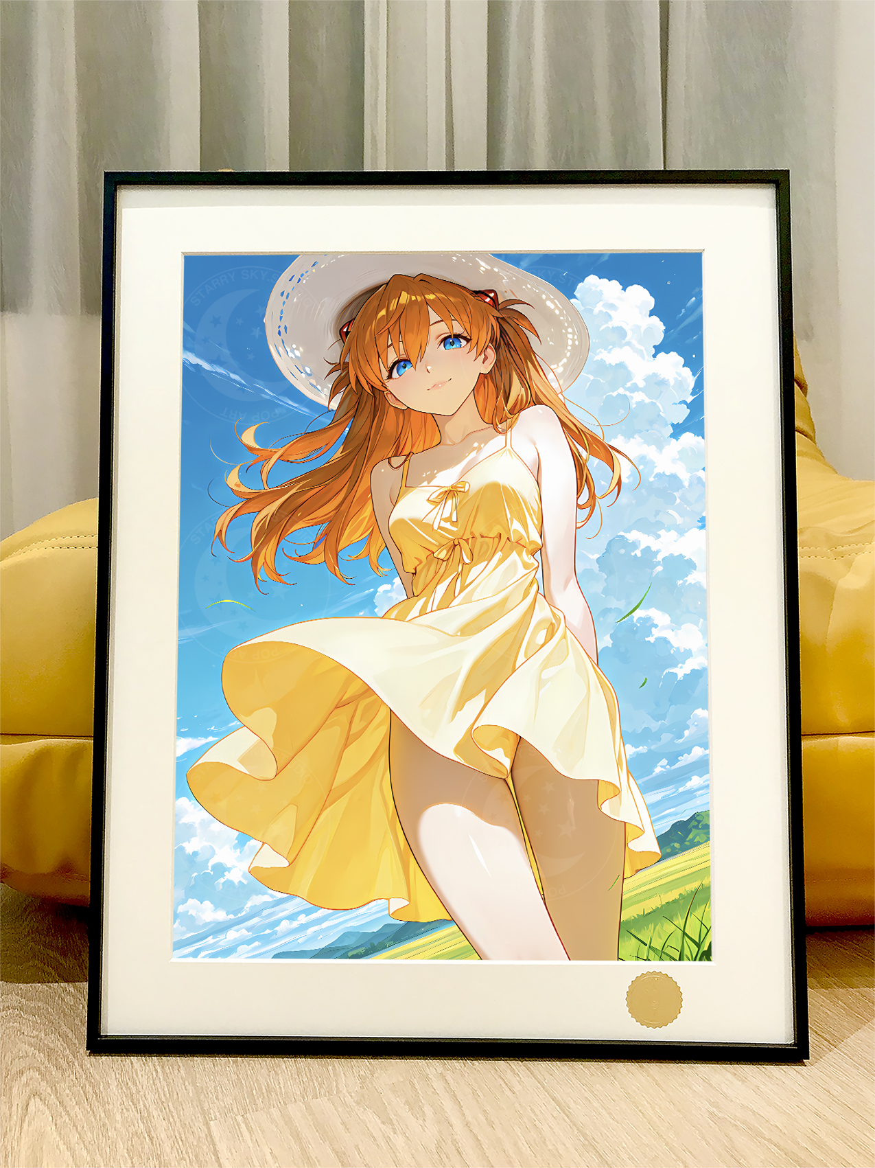 【預購】EVA新世紀福音戰士《田園明日香》動漫裝飾畫 X 星空工作室3
