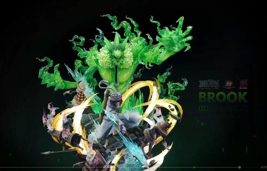 【預留】《海賊王》靈魂之王 草帽一夥系列第二彈 限量雕像 布魯克 X 集美殿堂 正版授權2