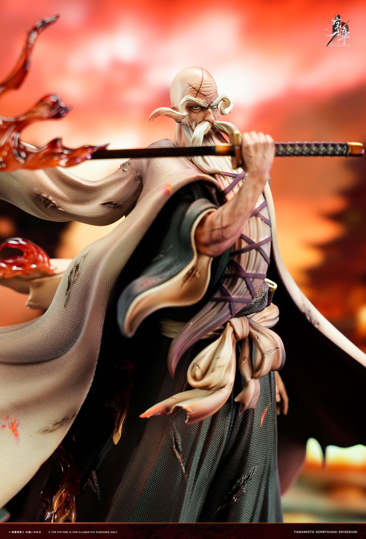 【售罄展示追加請私訊客服@toystationtw】死神 隊長系列 001 山本元柳斎重國 X 序章工作室2