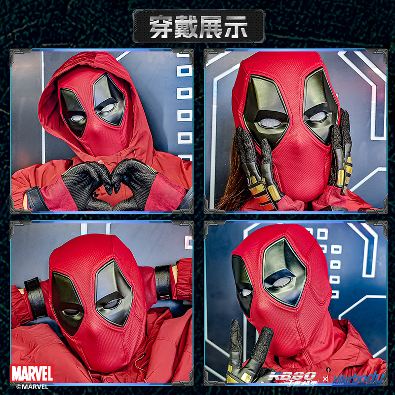 【預購】Marvel漫威 1/1收藏級 可穿戴死待頭盔 X 千世機甲6