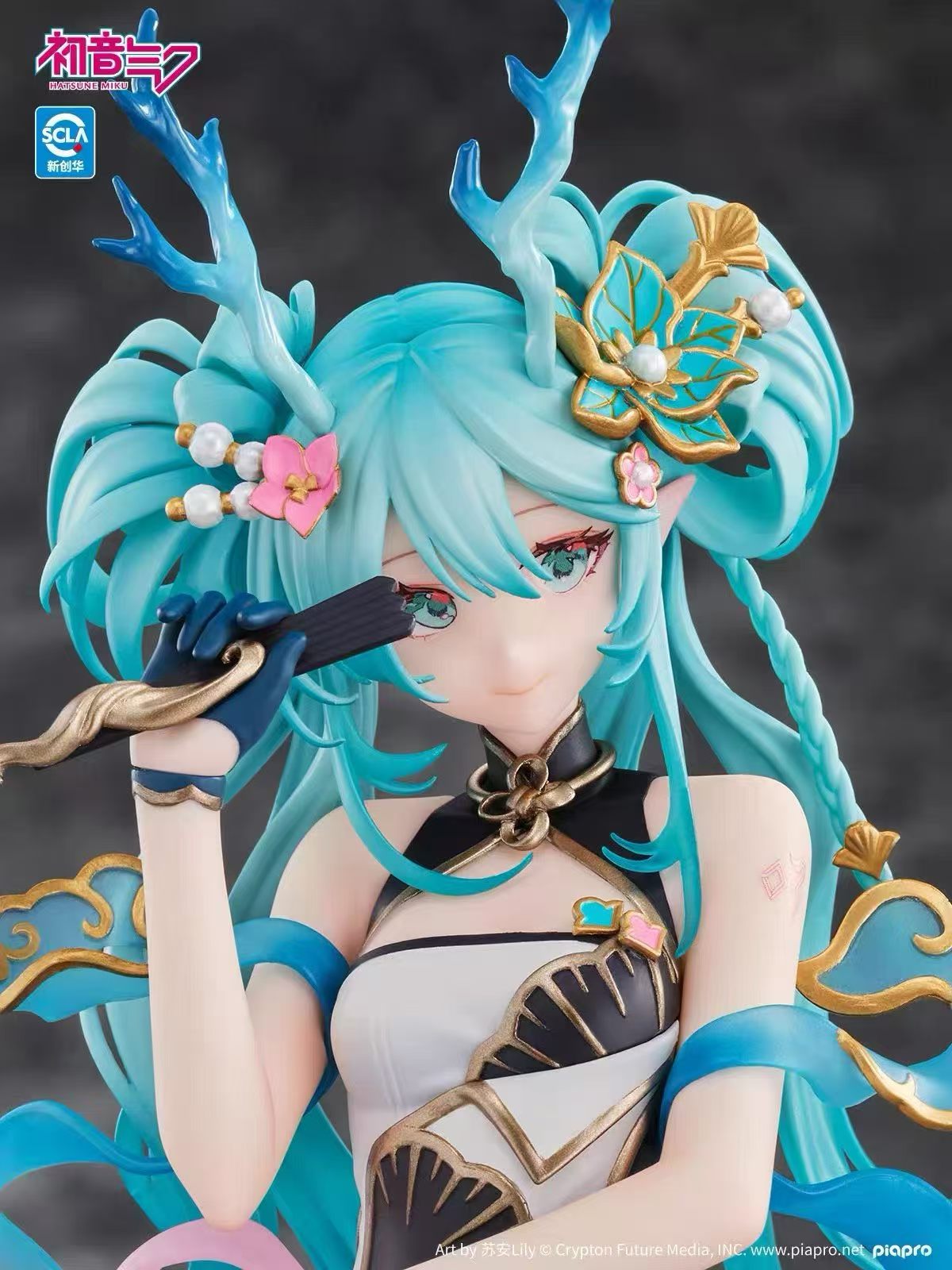 【售罄展示追加請私訊客服@toystationtw】初音未來 青龍Ver. X 海洋堂9
