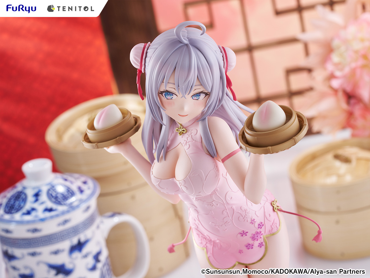【預購】不時用俄語小聲說真心話的鄰桌艾莉同學 旗袍ver. 艾莉 X TENITOL TALL8