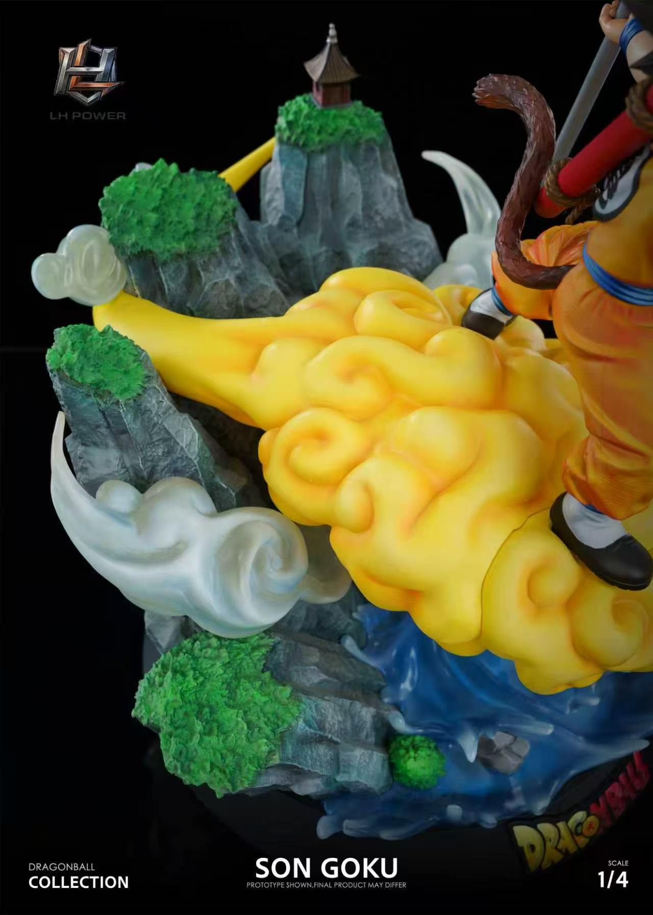 【預購】《七龍珠》經典回憶 1/5 筋鬥雲 幼年孫悟空 X LH POWER2