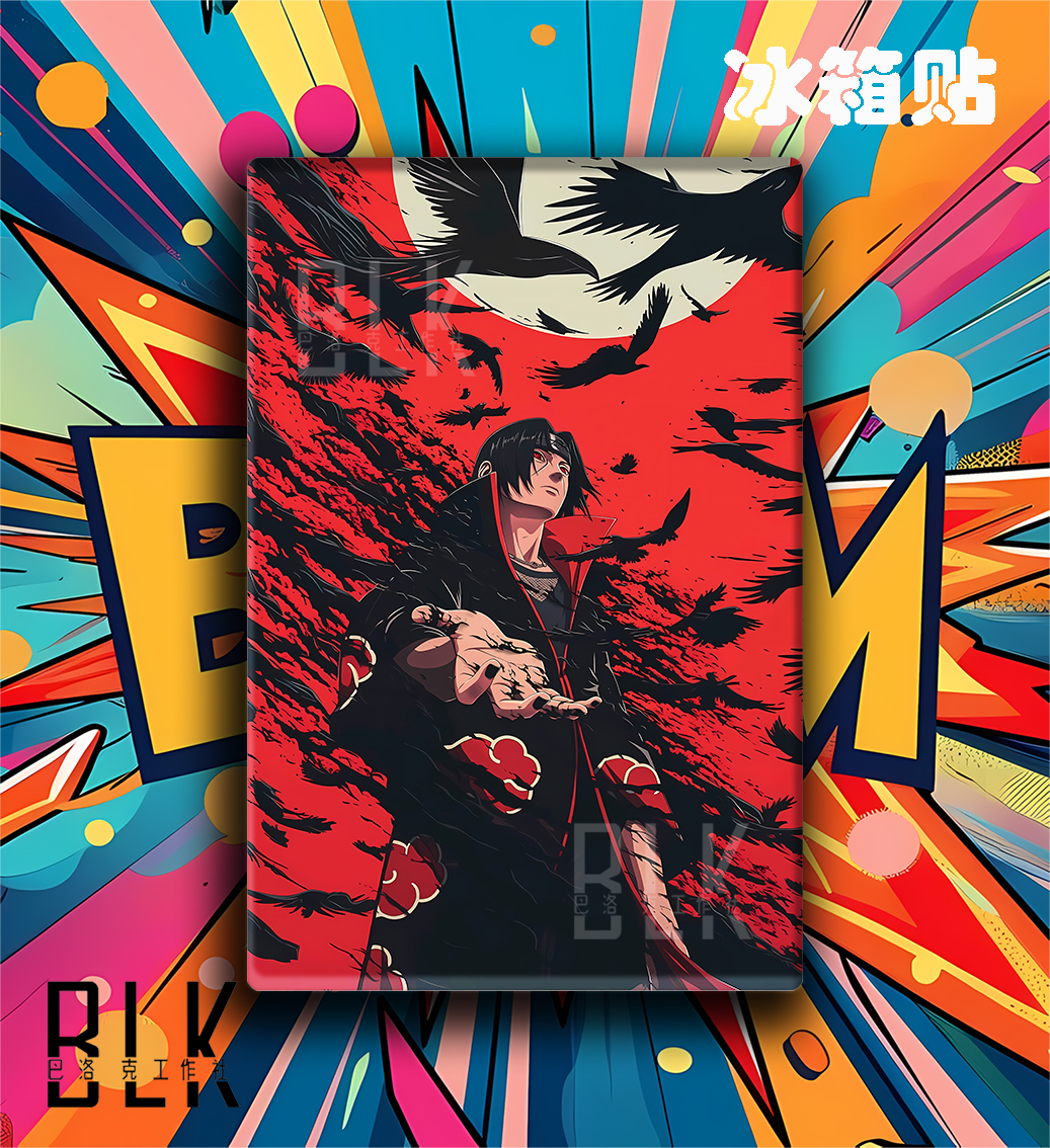 【預購】火影忍者《烏鴉鼬》動漫裝飾畫&冰箱貼 X 巴洛克工作室3