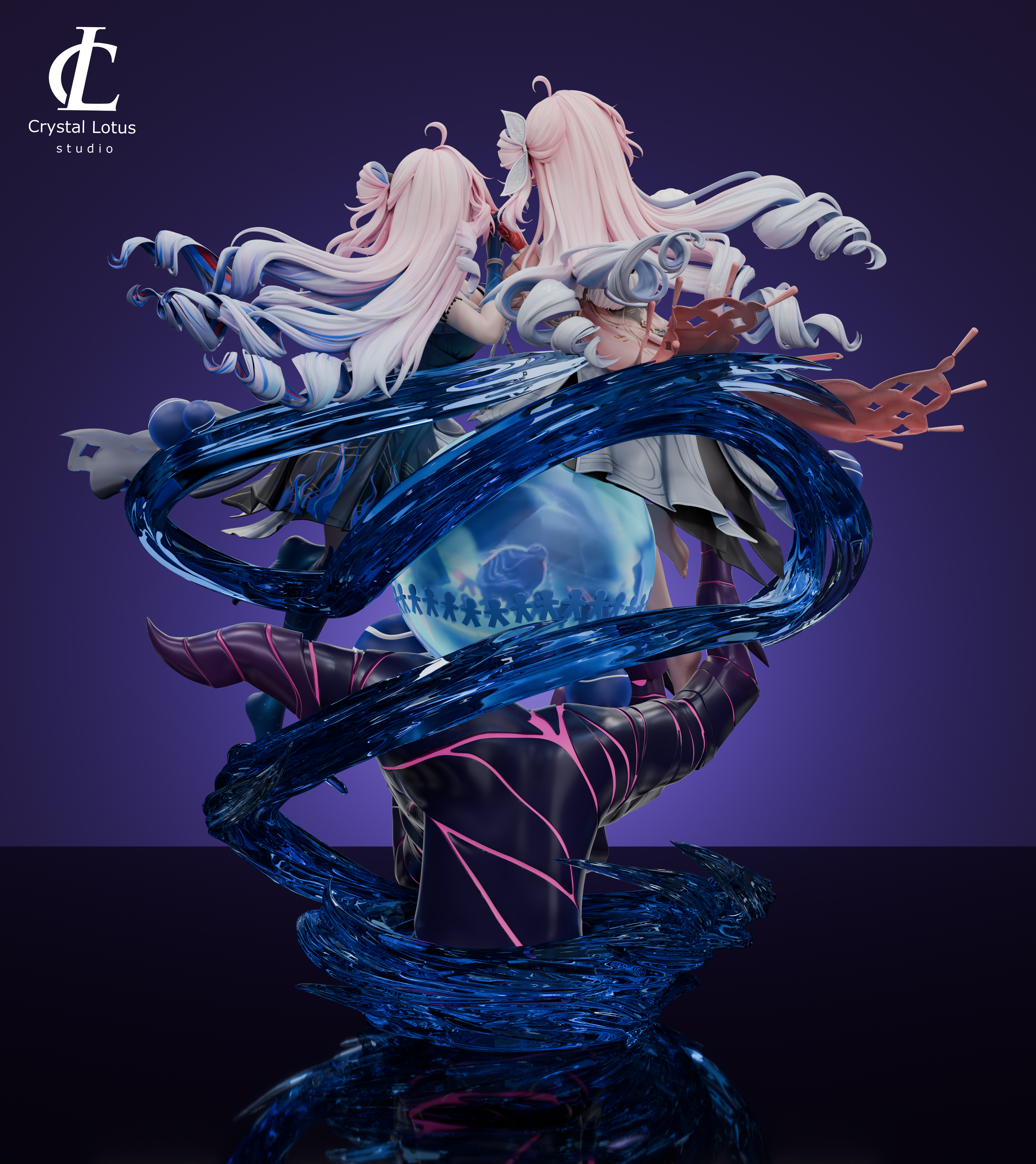 【預購】鳴潮 雙形態 達尼婭 X Crystal Lotus5