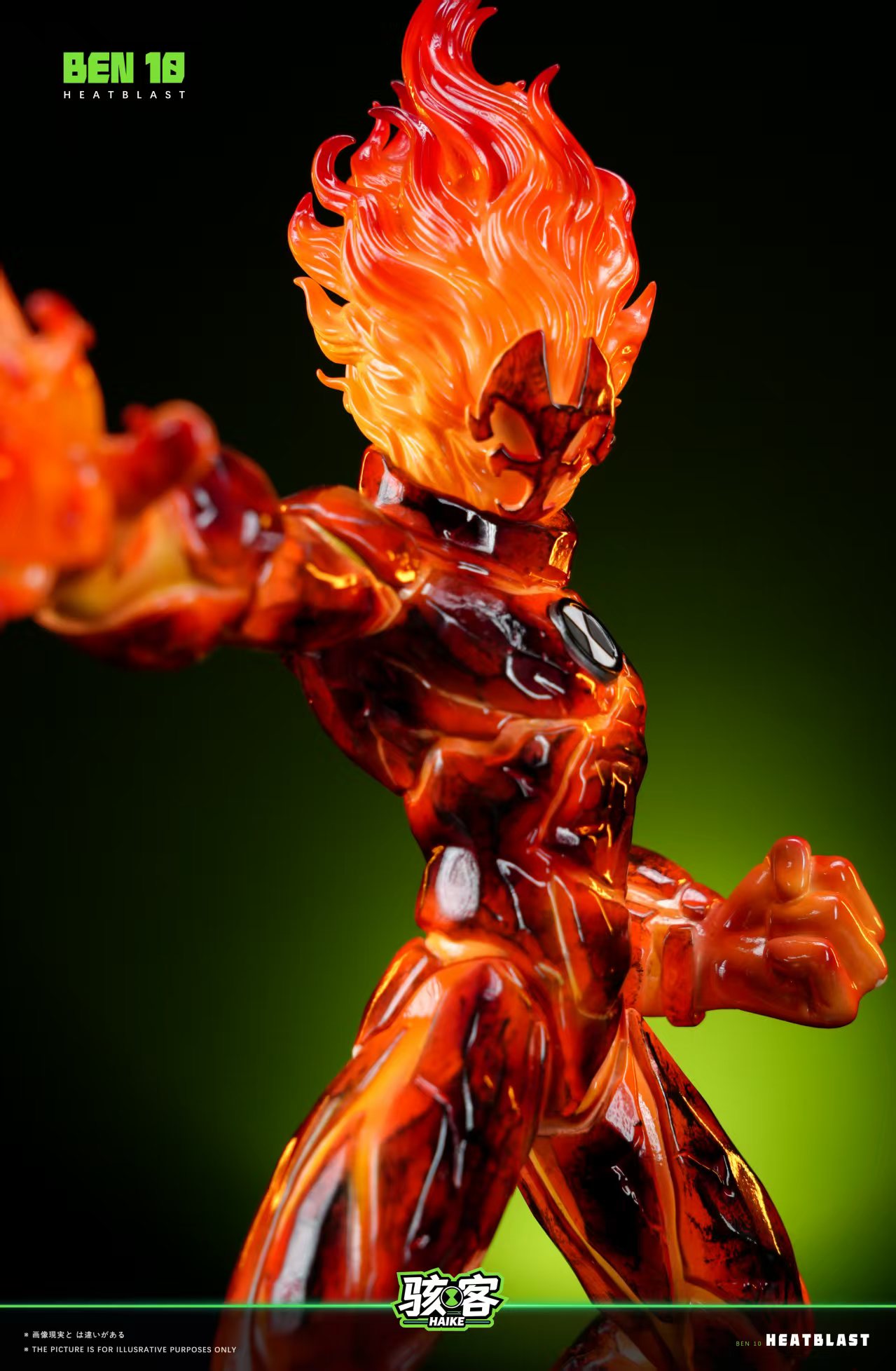 【預購】Ben 10 火焰人Heatblast&鑽石戰神Diamondhead X 駭客工作室12