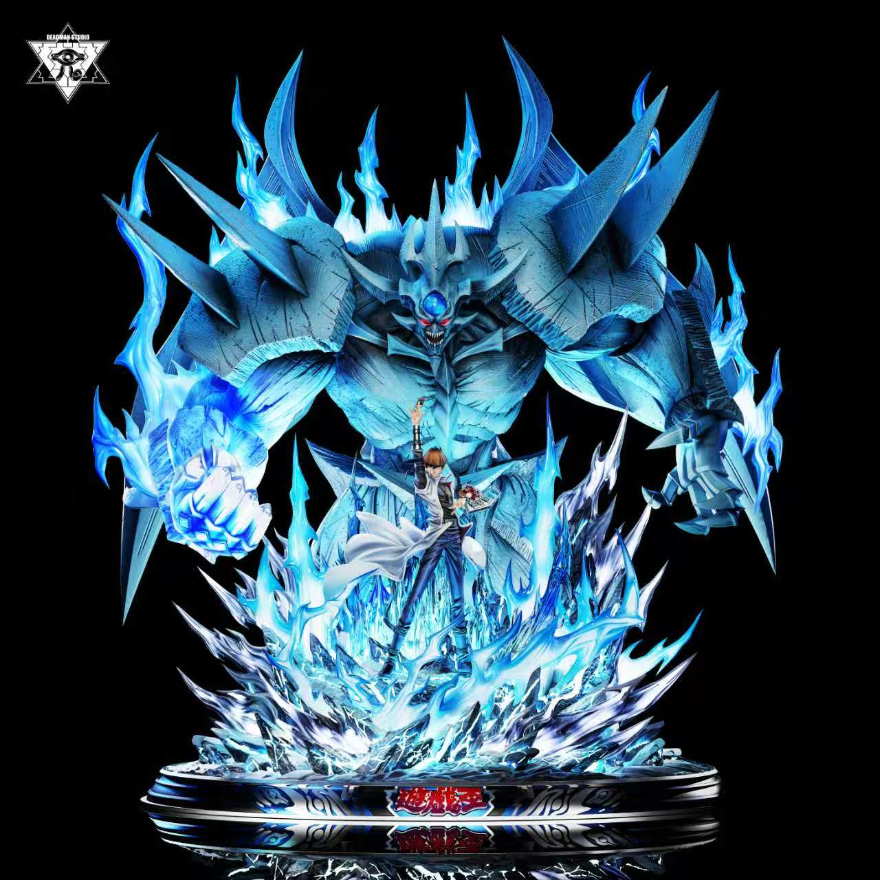 【預購】遊戲王 畢業級收藏雕像002 折磨者方尖碑 海馬瀨人&巨神兵 X Deadman死亡人3