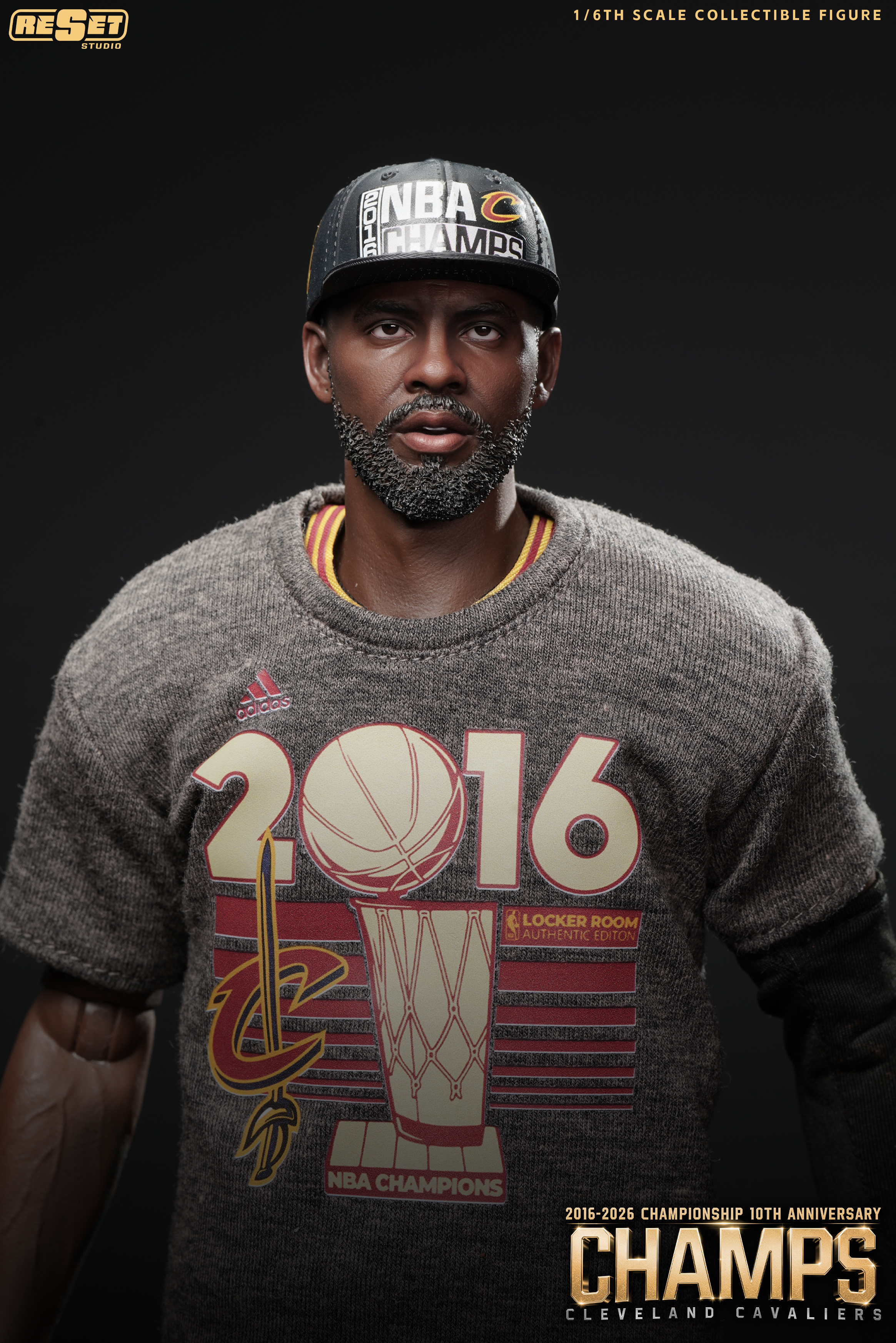 【預購】NBA 十周年紀念版 1/6收藏級可動人偶套裝 RS騎士奪冠歐文 X Reset-Studio15