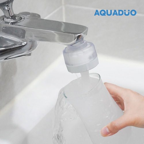 AQUADUO SF-1000FM(BUBBLE)微泡洗臉台過濾器#韓國製造#微氣泡清洗，微泡【Bubble】