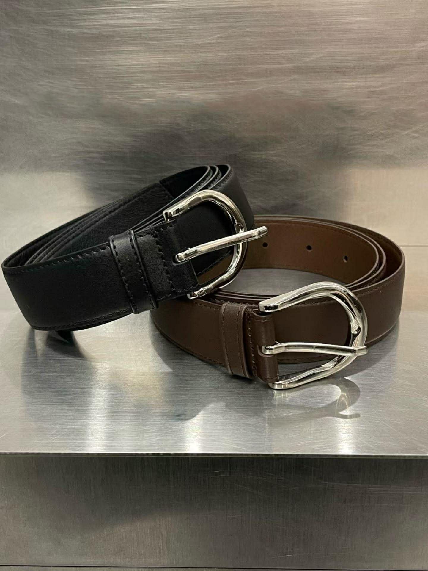 設計師2用牛皮皮帶 ( 2色 )2