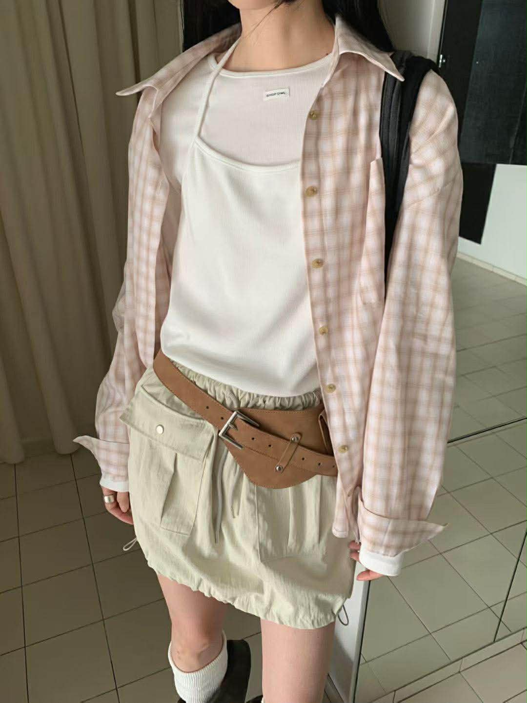 翻蓋小包造型腰帶 ( 2色 )8