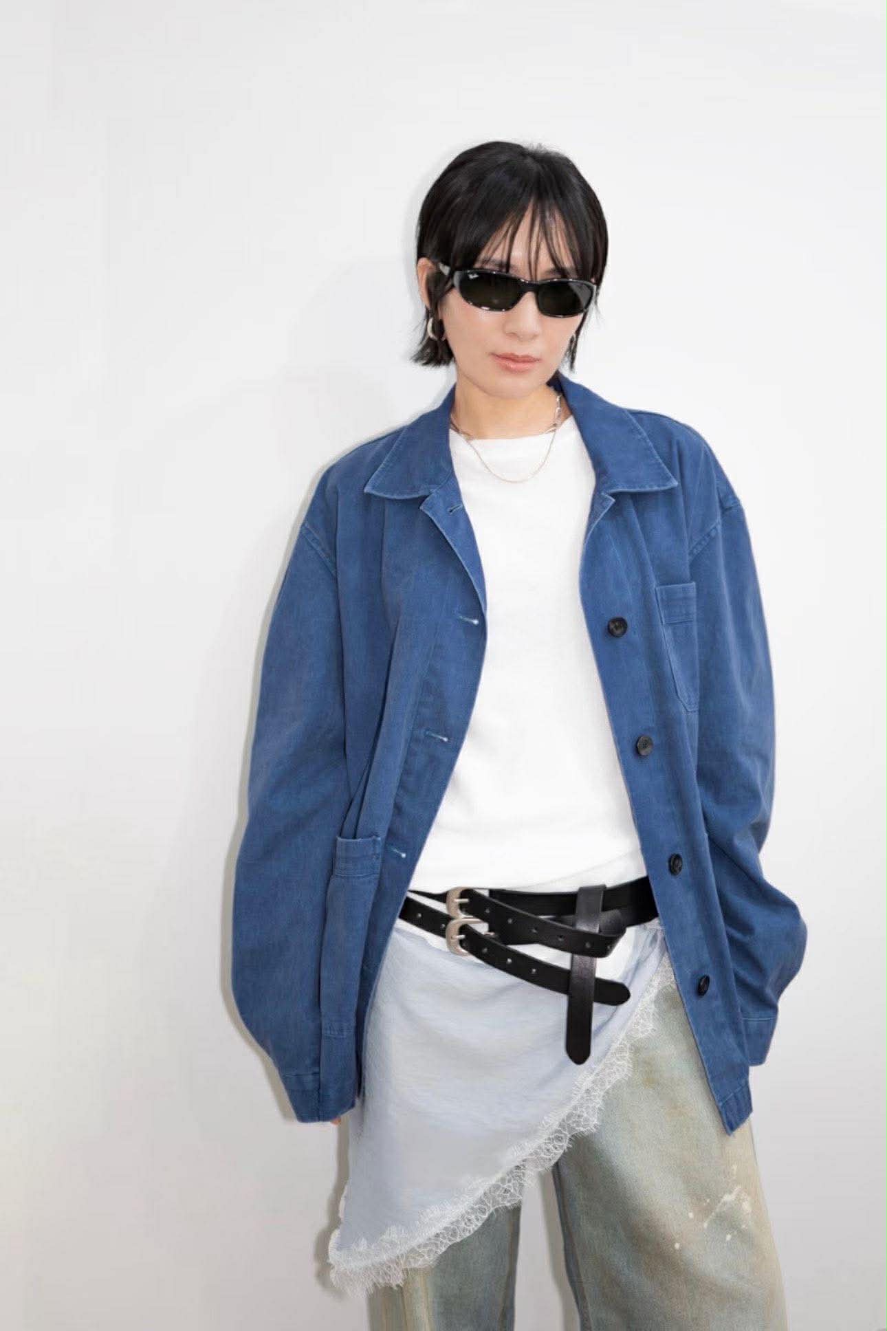 拼接蕾絲三角巾 ( 3色 )13