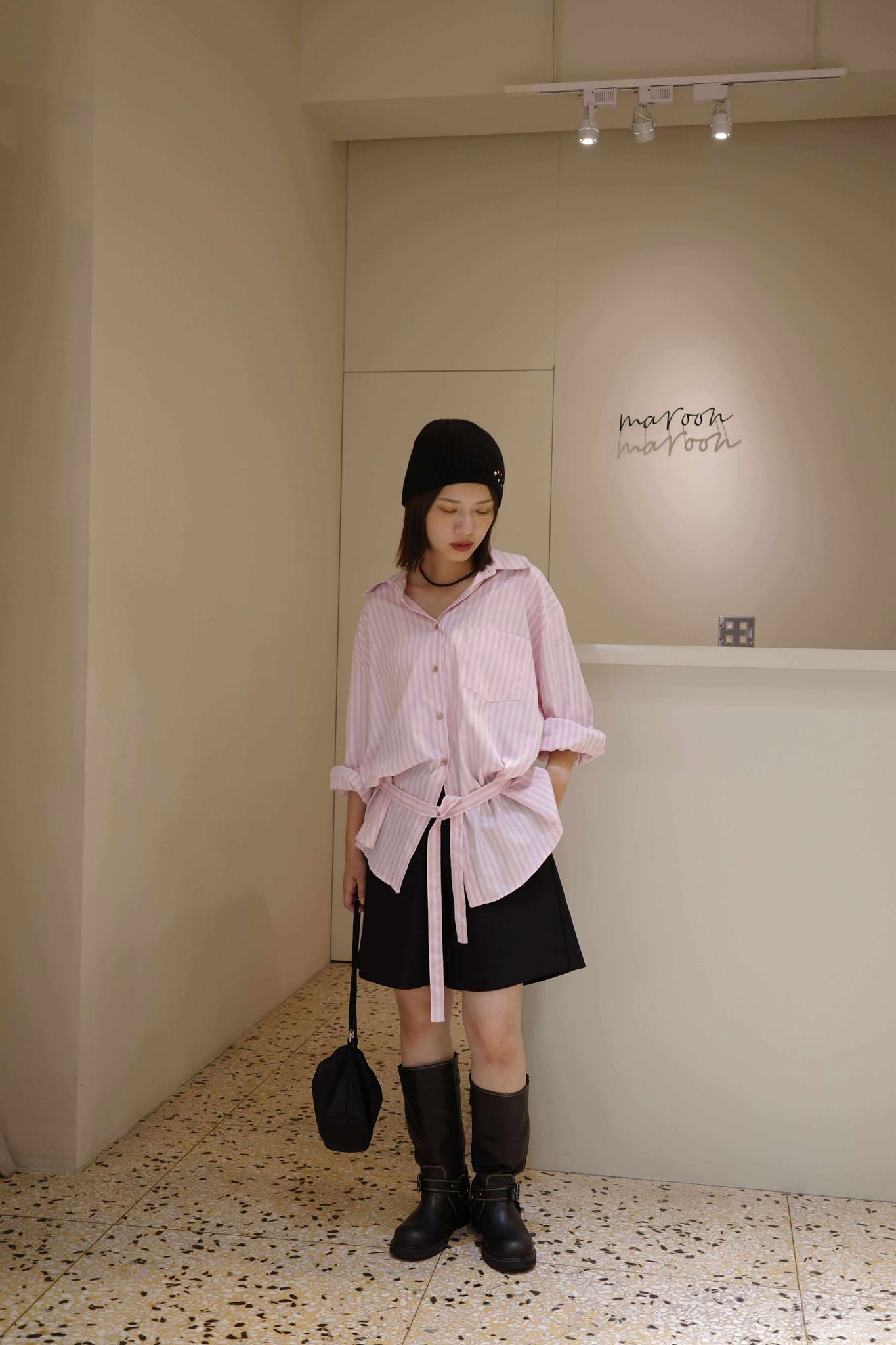 設計師附帶條紋襯衫 ( 4色 / 少量現貨 )16