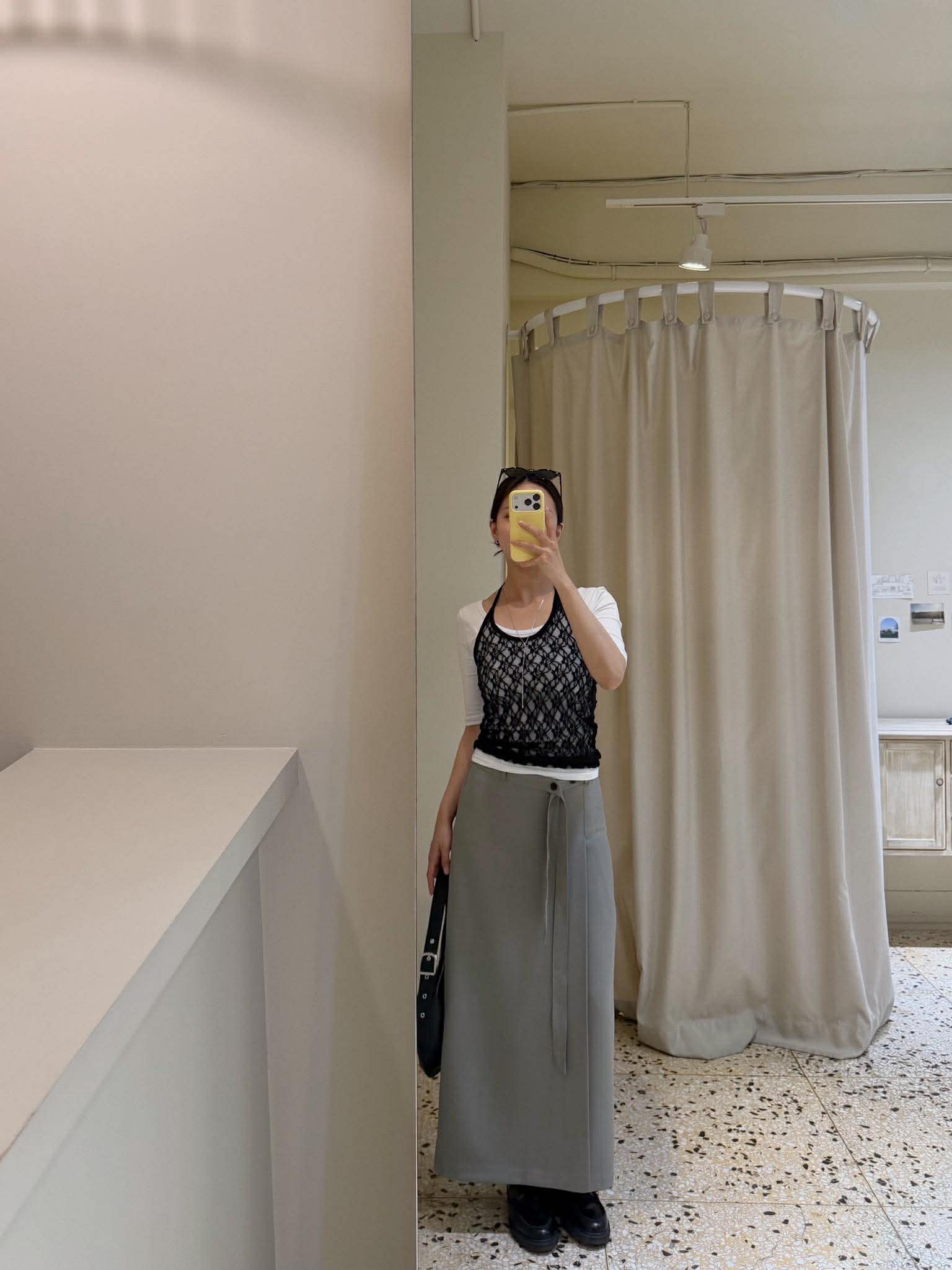 法式5分袖兩穿棉TEE ( 4色 )15