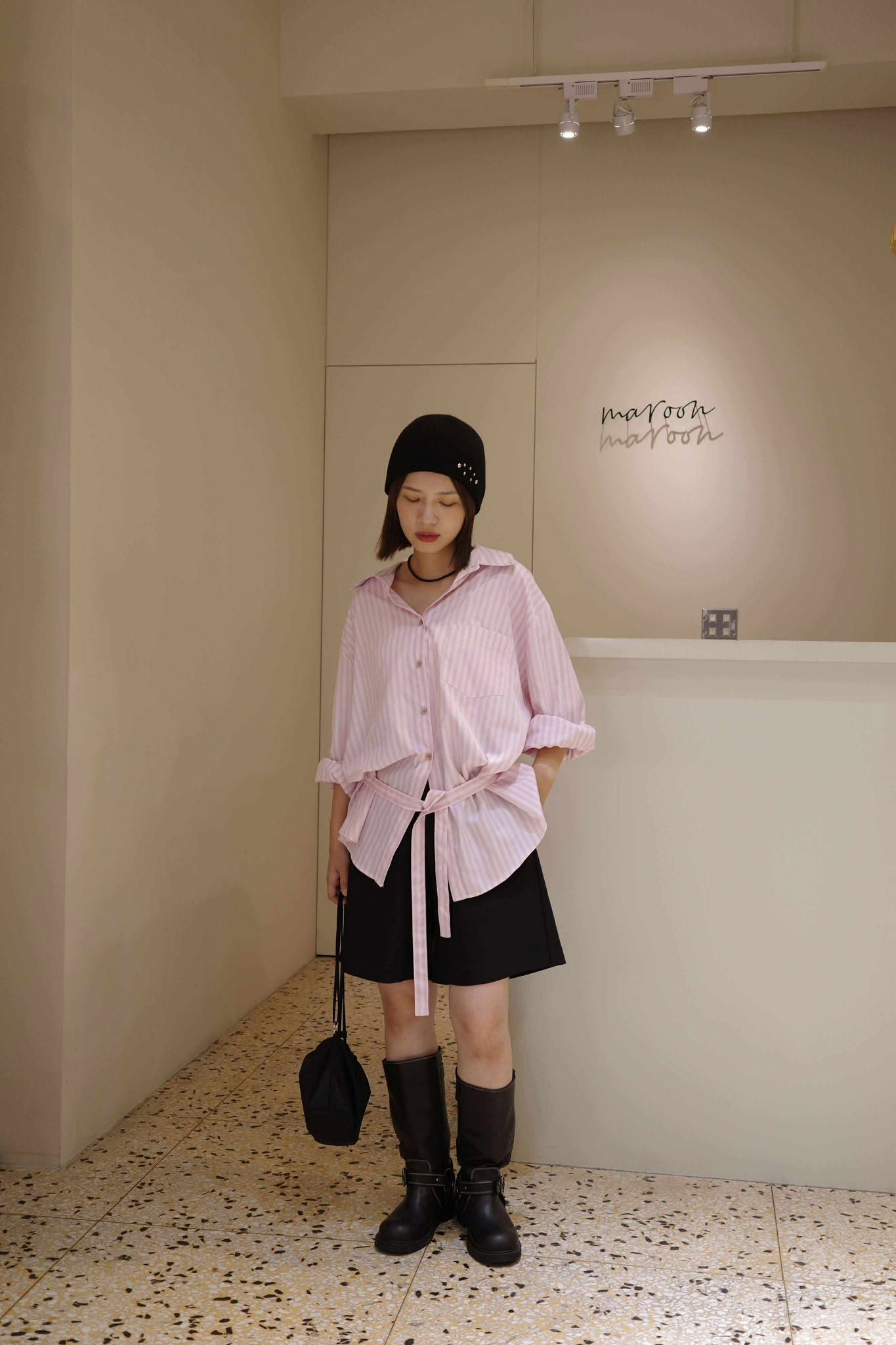 設計師附帶條紋襯衫 ( 4色 / 少量現貨 )17