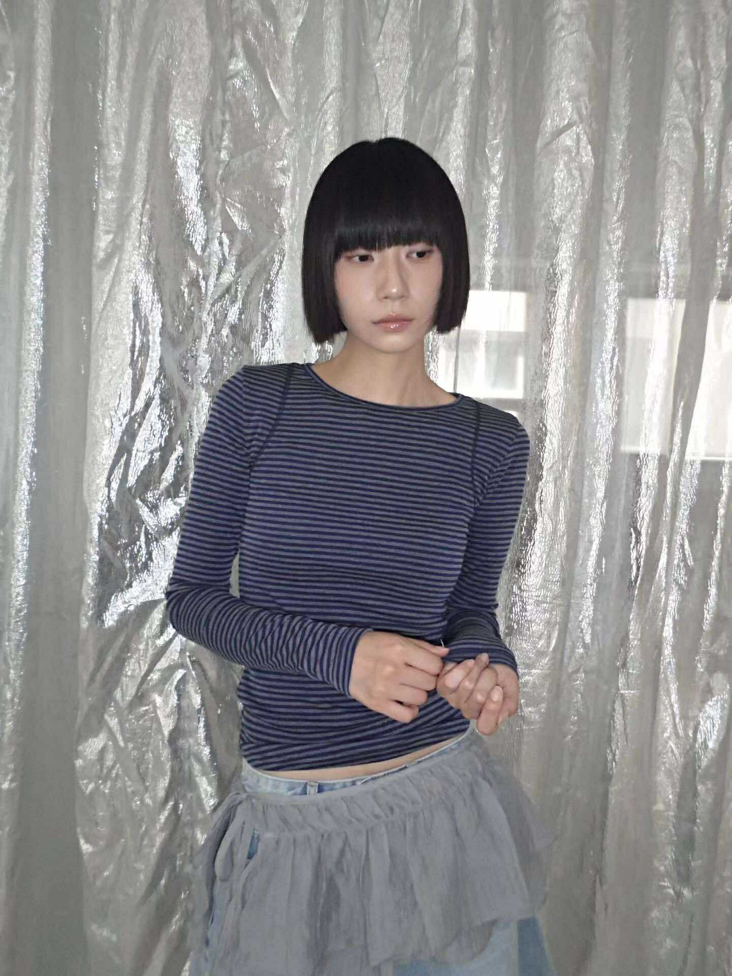 外車線條紋衣 ( 4色 / 少量現貨 )