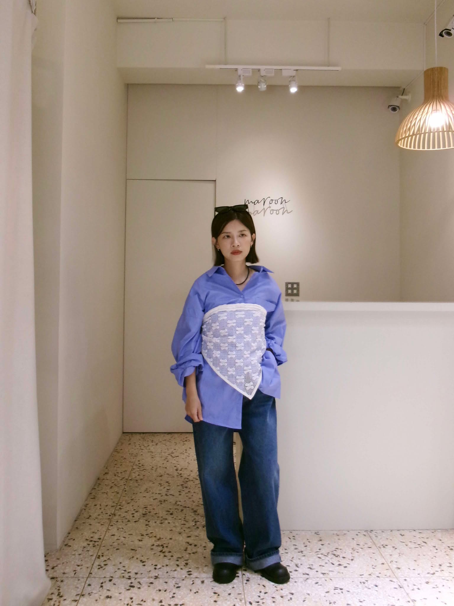 #903經典深藍小直筒6