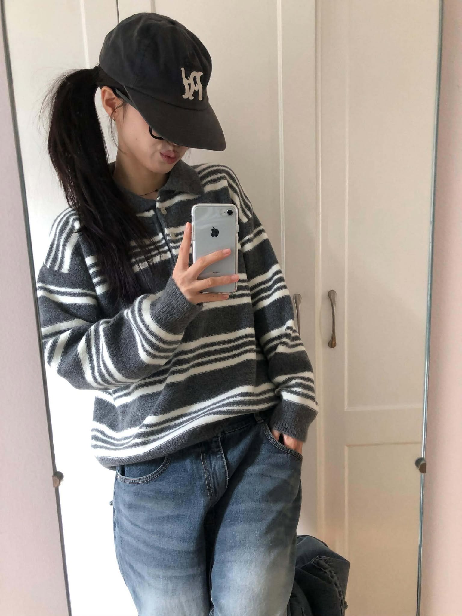 POLO領條紋衣 ( 3色 )