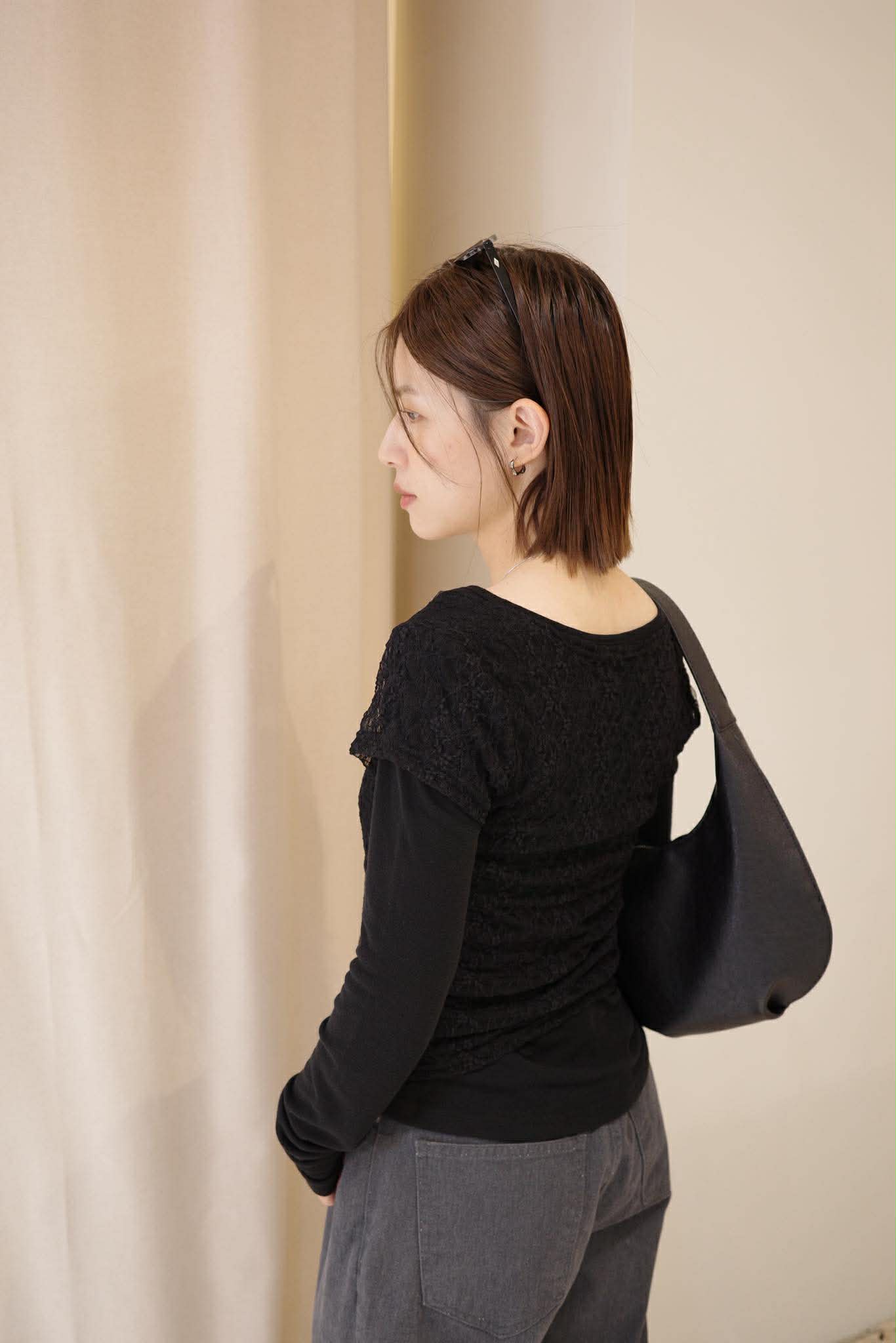 細緻蕾絲兩件式上衣 ( 3色 )20