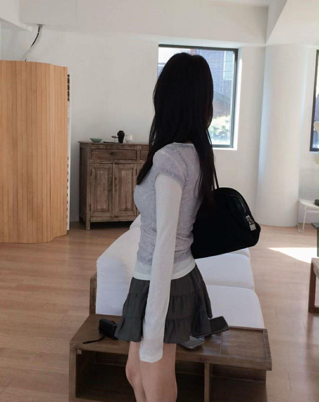 細緻蕾絲兩件式上衣 ( 3色 )17