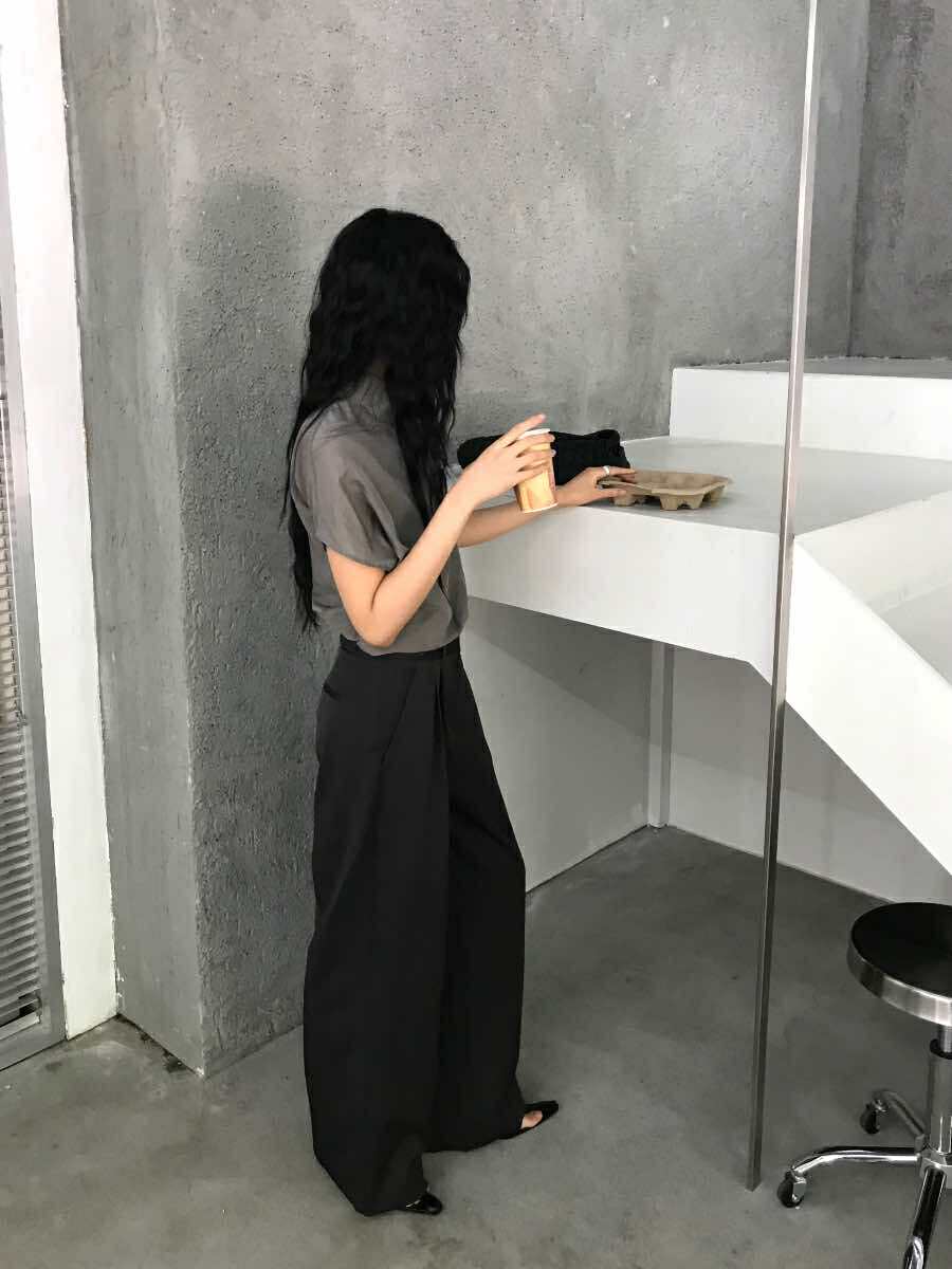 附帶調節雙摺西裝褲 ( 2色 )23